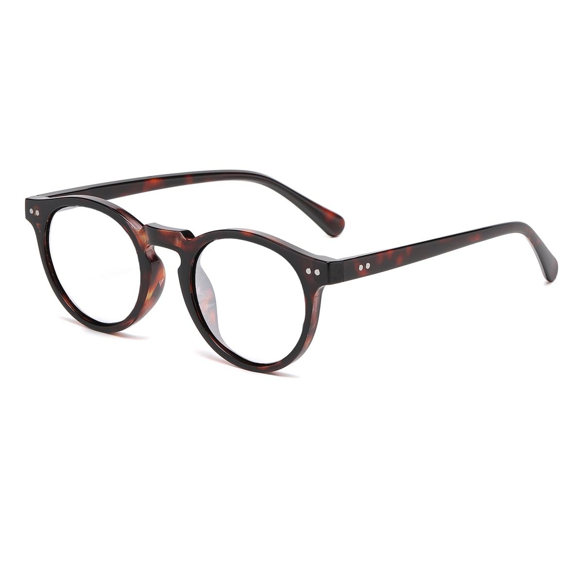 Round Blue Light Glasses for Women Men Fashion Retro 90s Small Frame Computer...