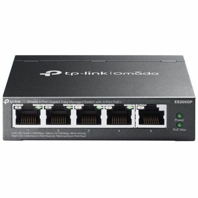 TP-Link Omada 5-Port Gigabit Easy Managed Switch ES205GP
