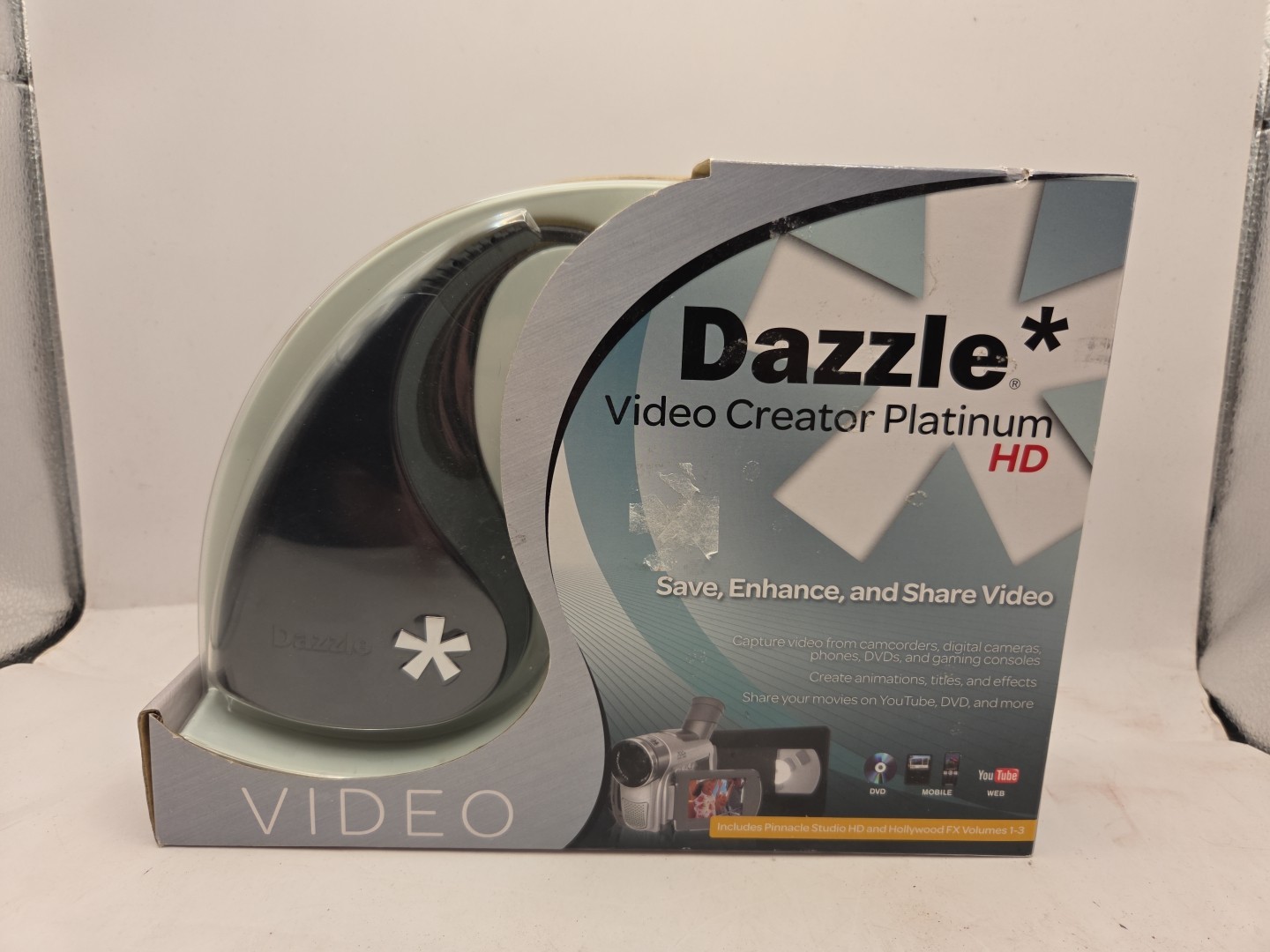 Dazzle Video Creator Platinum HD Capture Pinnacle Studio Hollywood FX Vol. 1-3