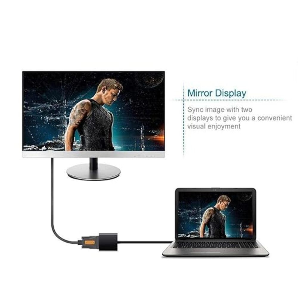 USB 3.0 To VGA (Black)