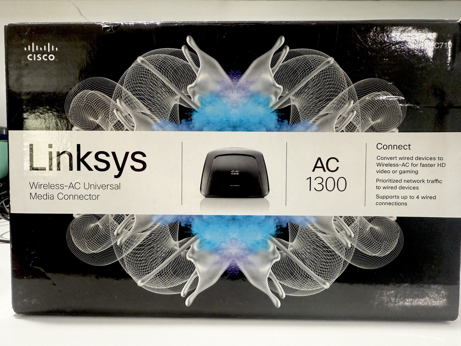 Cisco Linksys AC1300 WUMC710 Wireless AC Universal Media Connector