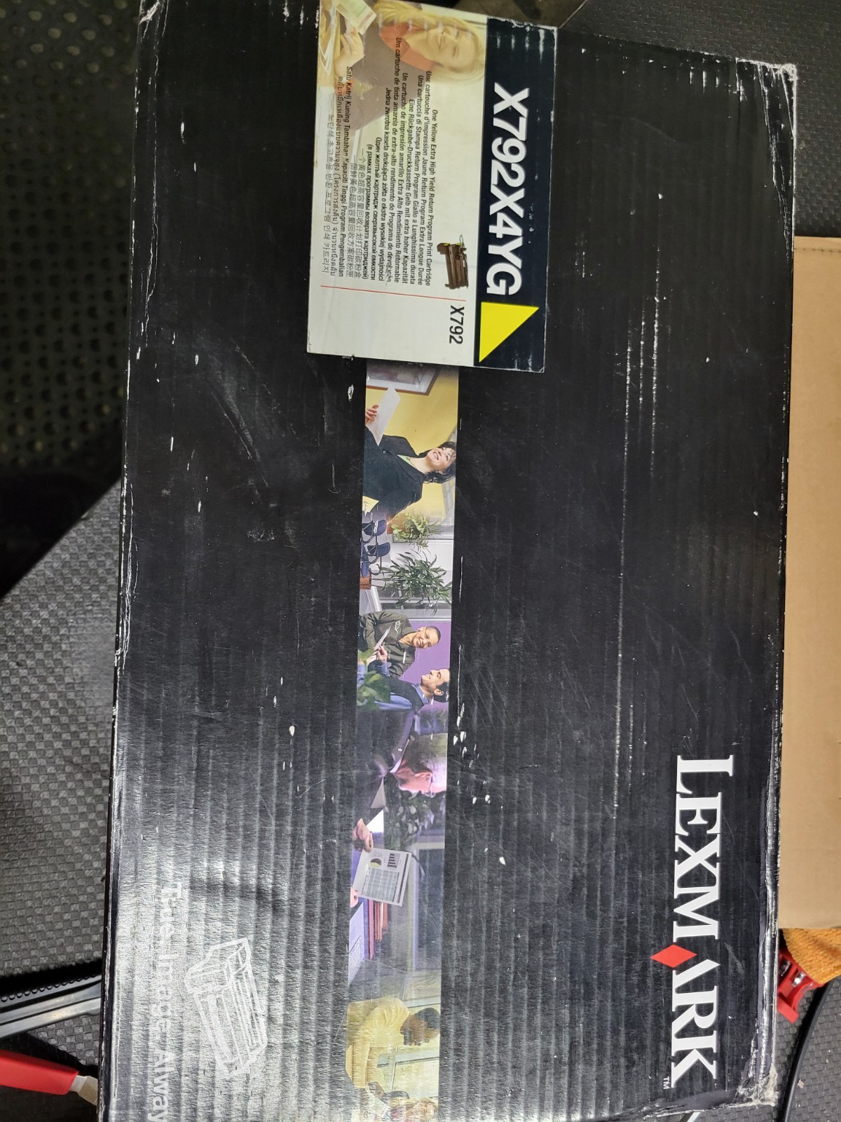 Lexmark X792X4YG X792 YELLOW High-Yield Toner Genuine Sealed