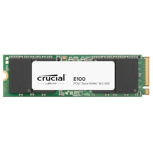 MICRON - SOURCING CT1000E100SSD8 CRUCIAL E100 1TB M.2 NVME PCIE GEN4 INTERNAL SS