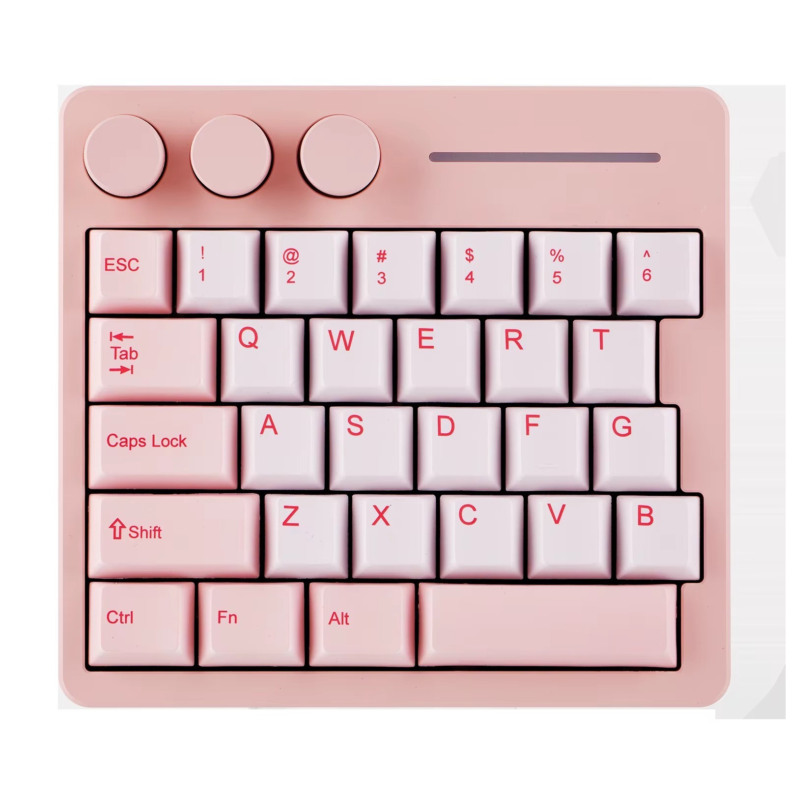 KiiBOOM Cybrix 29 Hall Effect Gaming Keyboard 29 Key 3 Knob 8KHz CNC