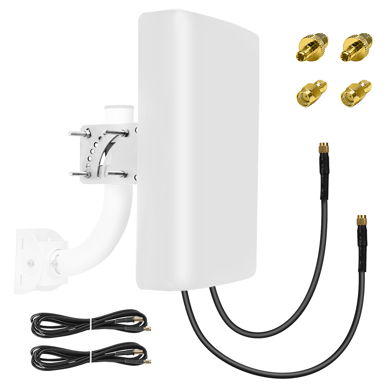 Maswell 4G 5G 2X2 MIMO Directional High Gain Antenna Booster 10dBi 700-3800MHz