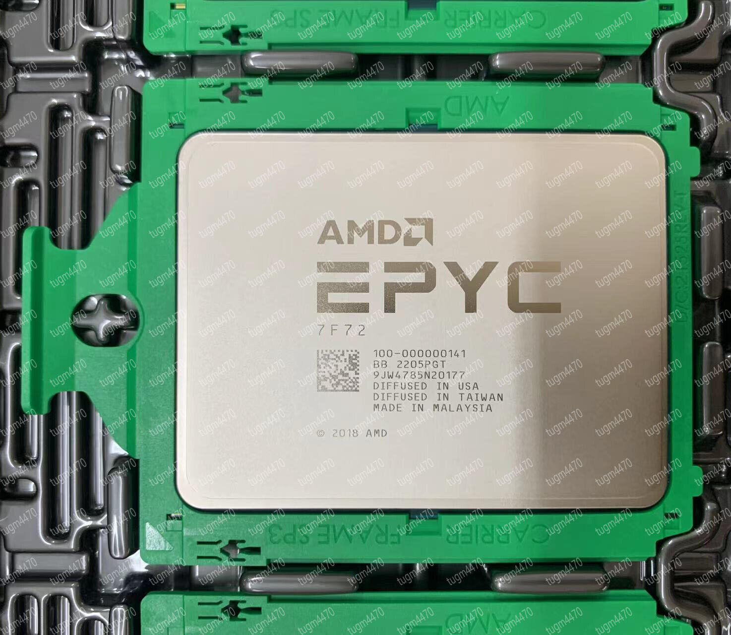 AMD epyc 7f72 CPU processor 3.2GHz 24 core 48 thread 192MB 240W