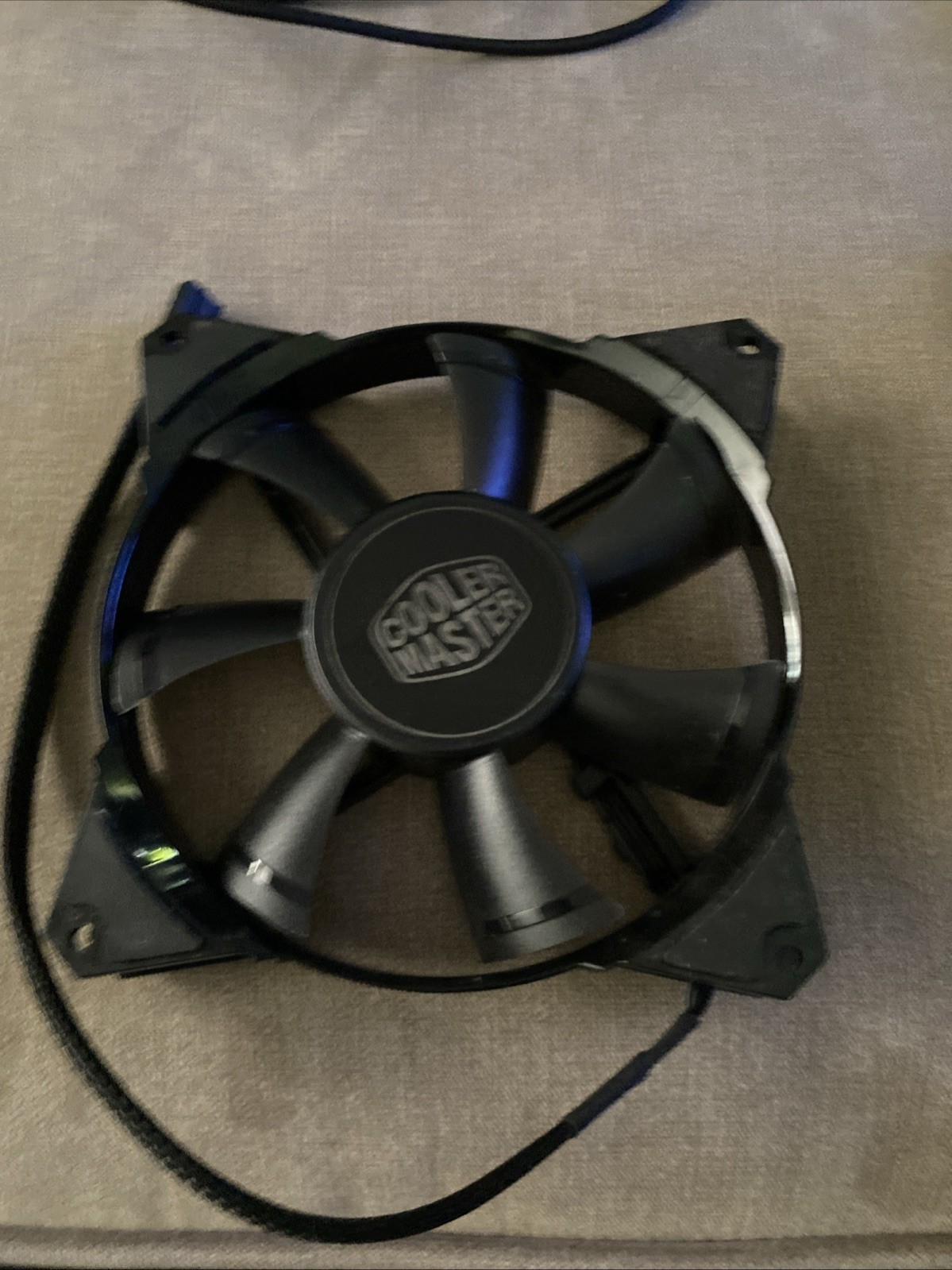 Cooler Master Black Plastic Case Fan 4 Pin Connector 