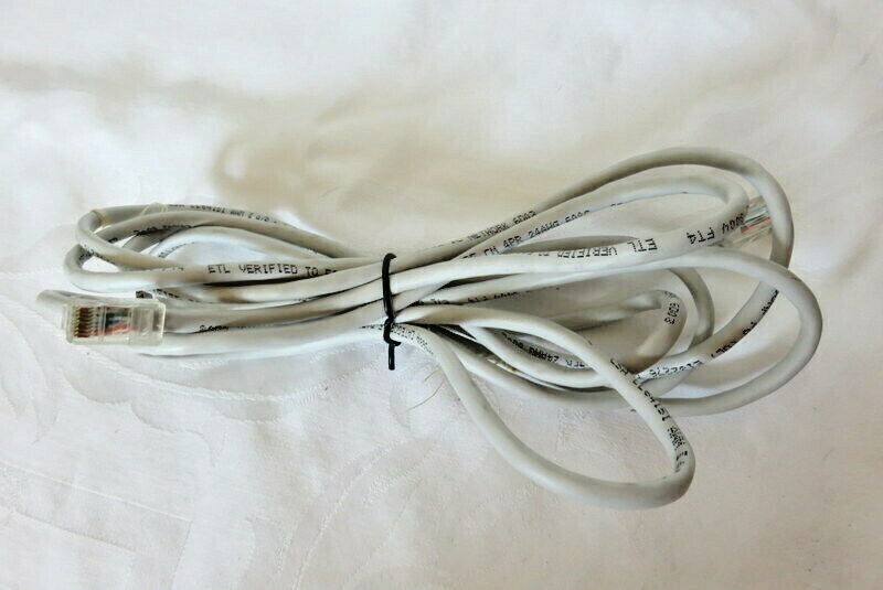 SUNF E132276 TYPE CM 4PR 24AWG 60C CSA LL64151 CAT 5 PATCH CABLE Ethernet cable 