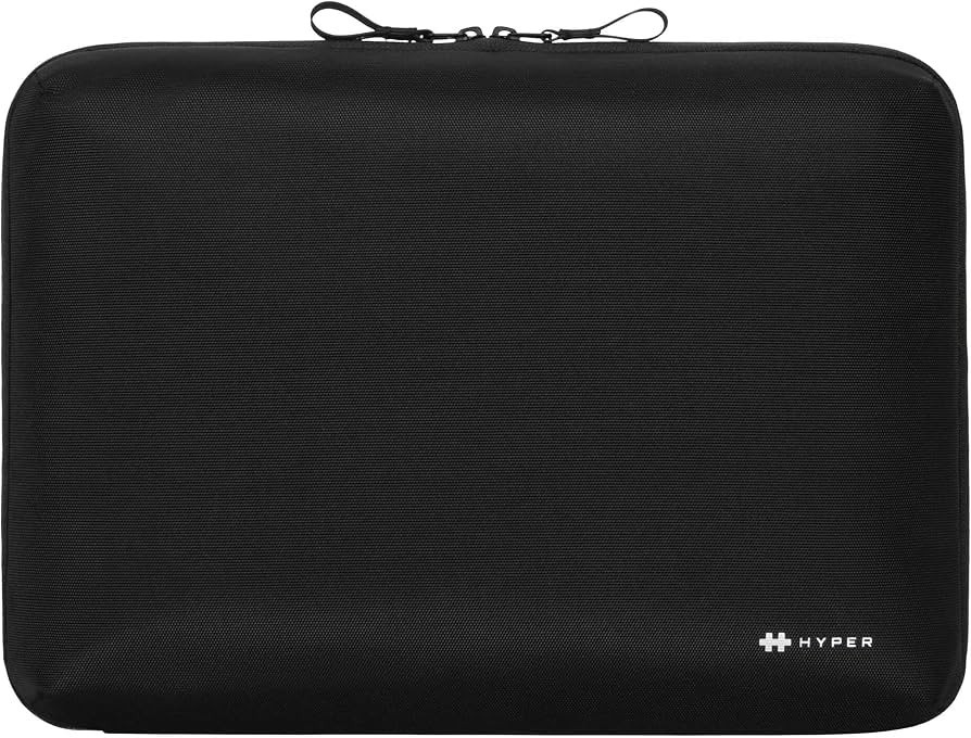 HyperShield Stash & Go Laptop Sleeve for 13"-14" MacBooks PCs Chromebooks Black