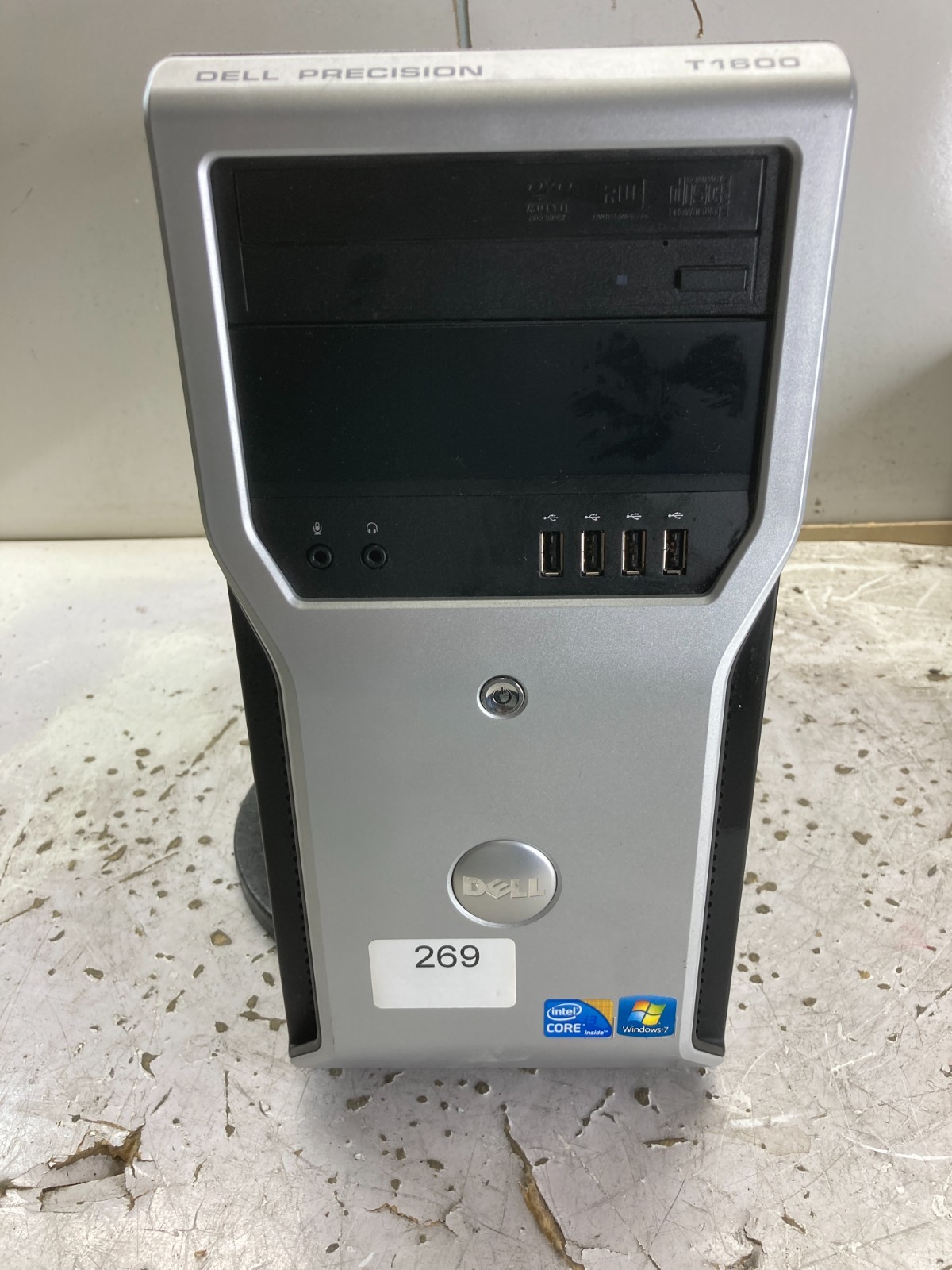 Dell Precision T1600 Intel Core i3-2120 3.30GHz 4GB 1TB HDD Windows XP