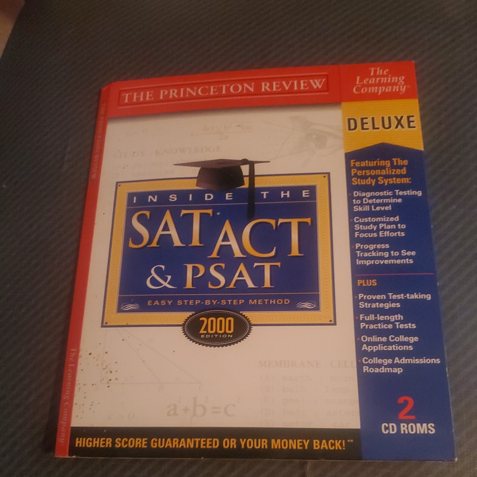 The Princeton Review: Inside the ACT SAT & PSAT Deluxe [CD-ROM] 2000 Edition #4