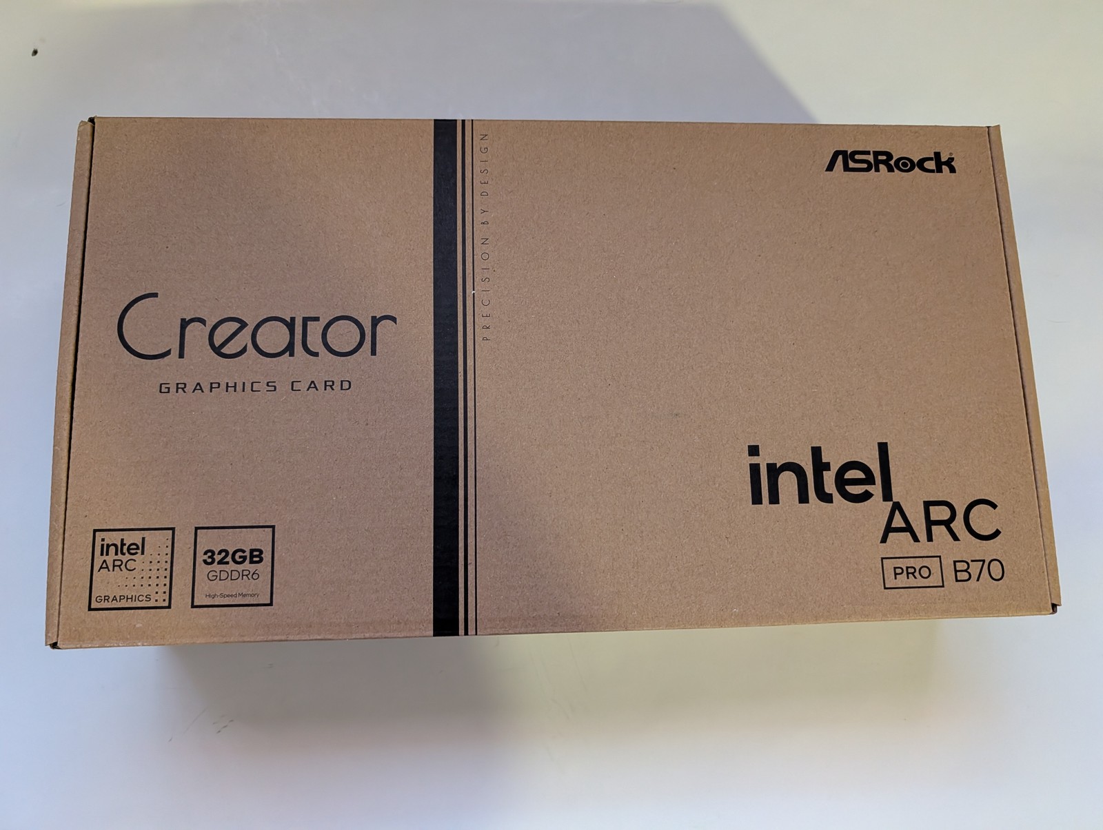 ASRock Intel Arc Pro B70 Creator 32GB GDDR6 Graphics Card B70 CT 32G Open Box