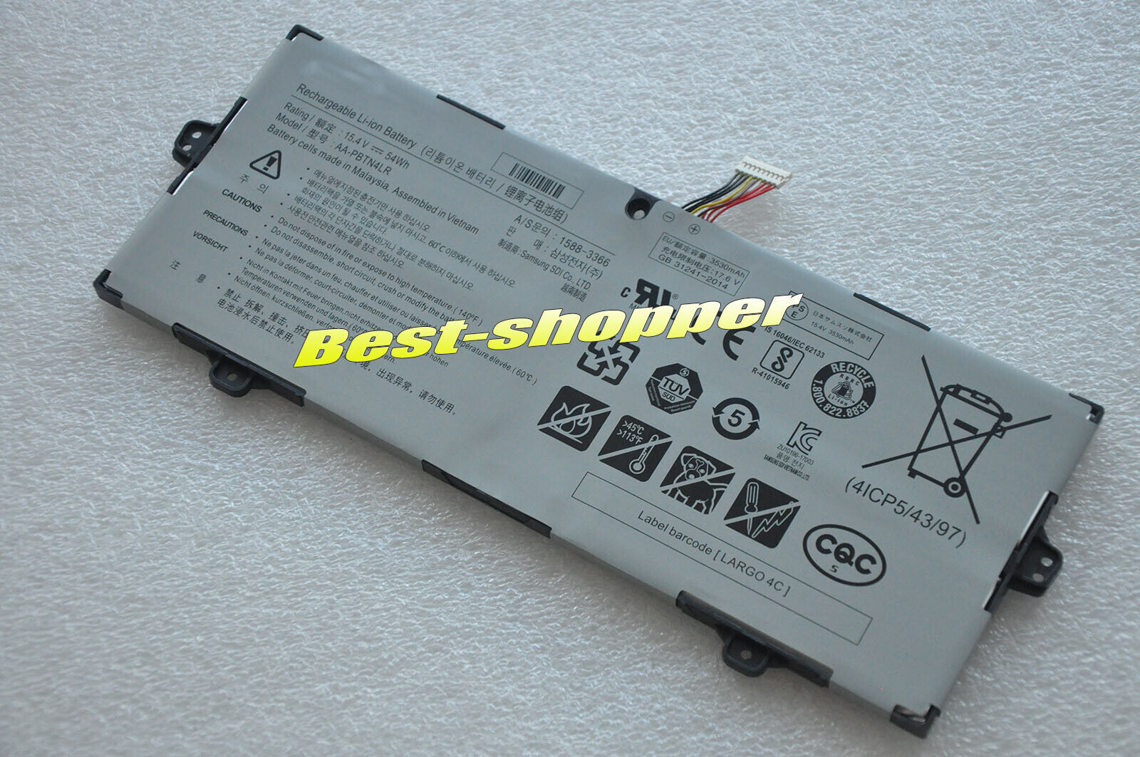USA Genuine AA-PBTN4LR battery for Samsung Notebook 9 NT930SBE NP940X5N NT950SBE