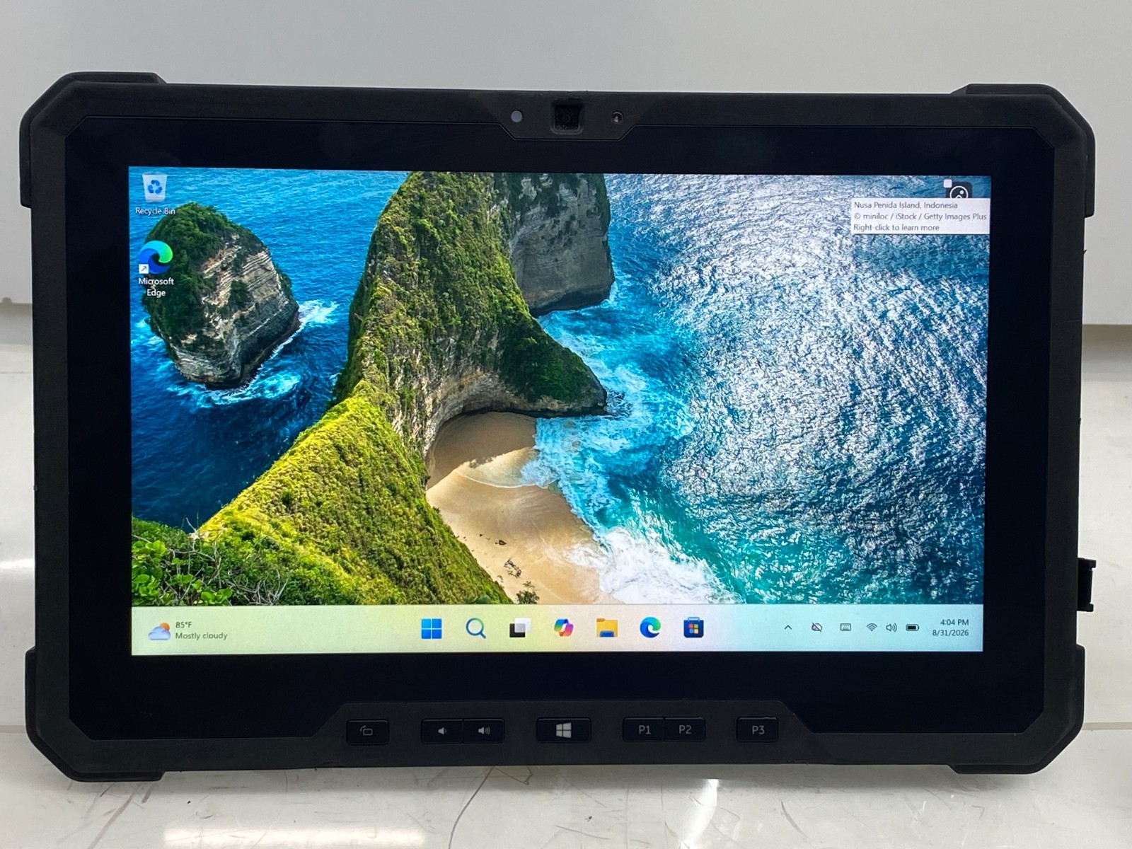 DELL LATITUDE 7212 RUGGED i7-8650U@1.9GHz 16GB 256GB NVMe W11P TOUCH *READ