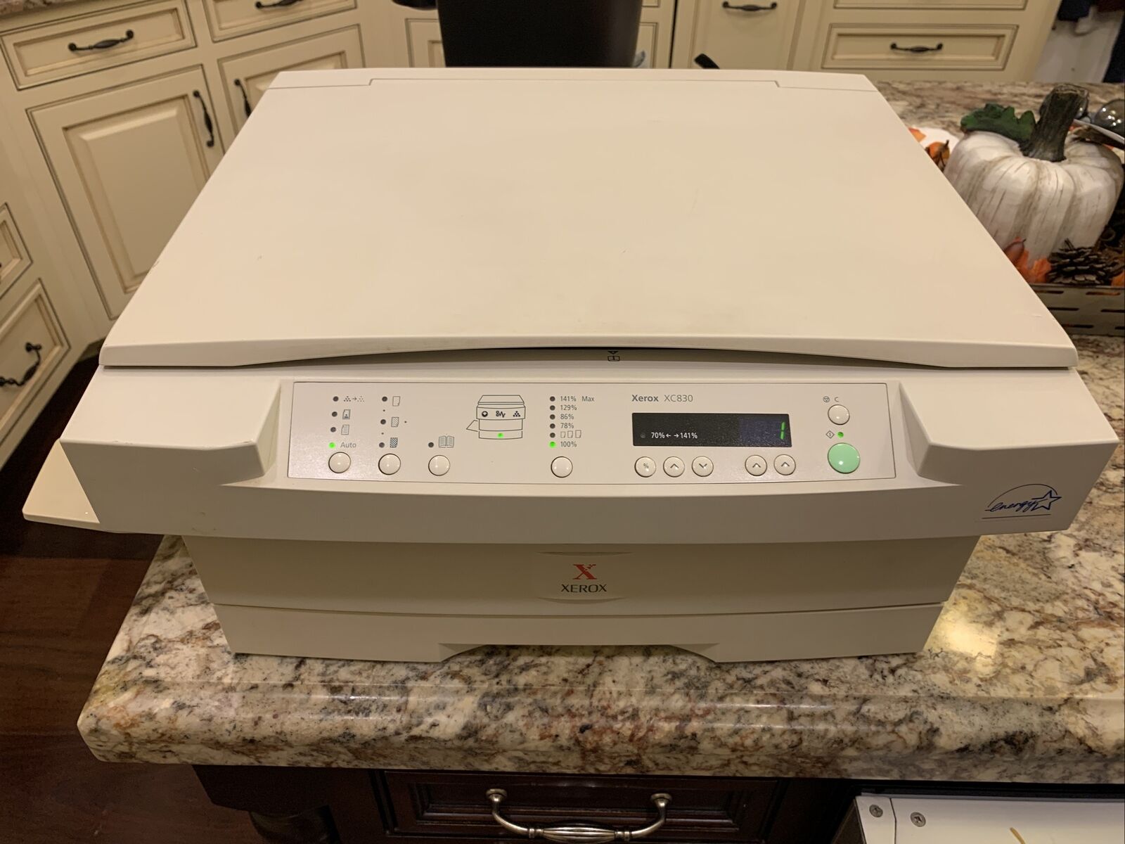Xerox XC830 Copier Printer RARE VINTAGE COLLECTIBLE POWERS ON