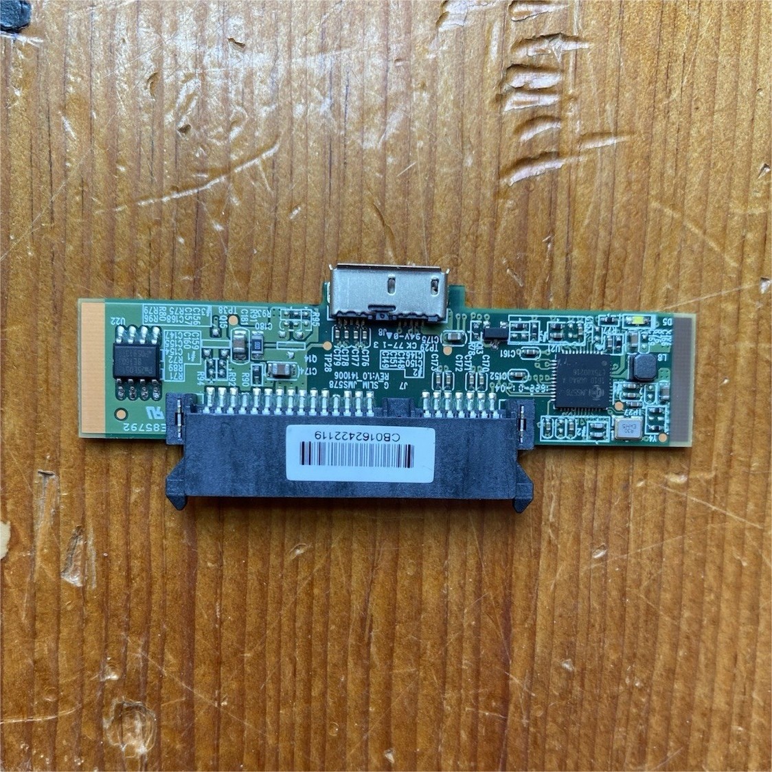 PCMCIA Type II Adapter Card G80162422119 with USB Port and Connector