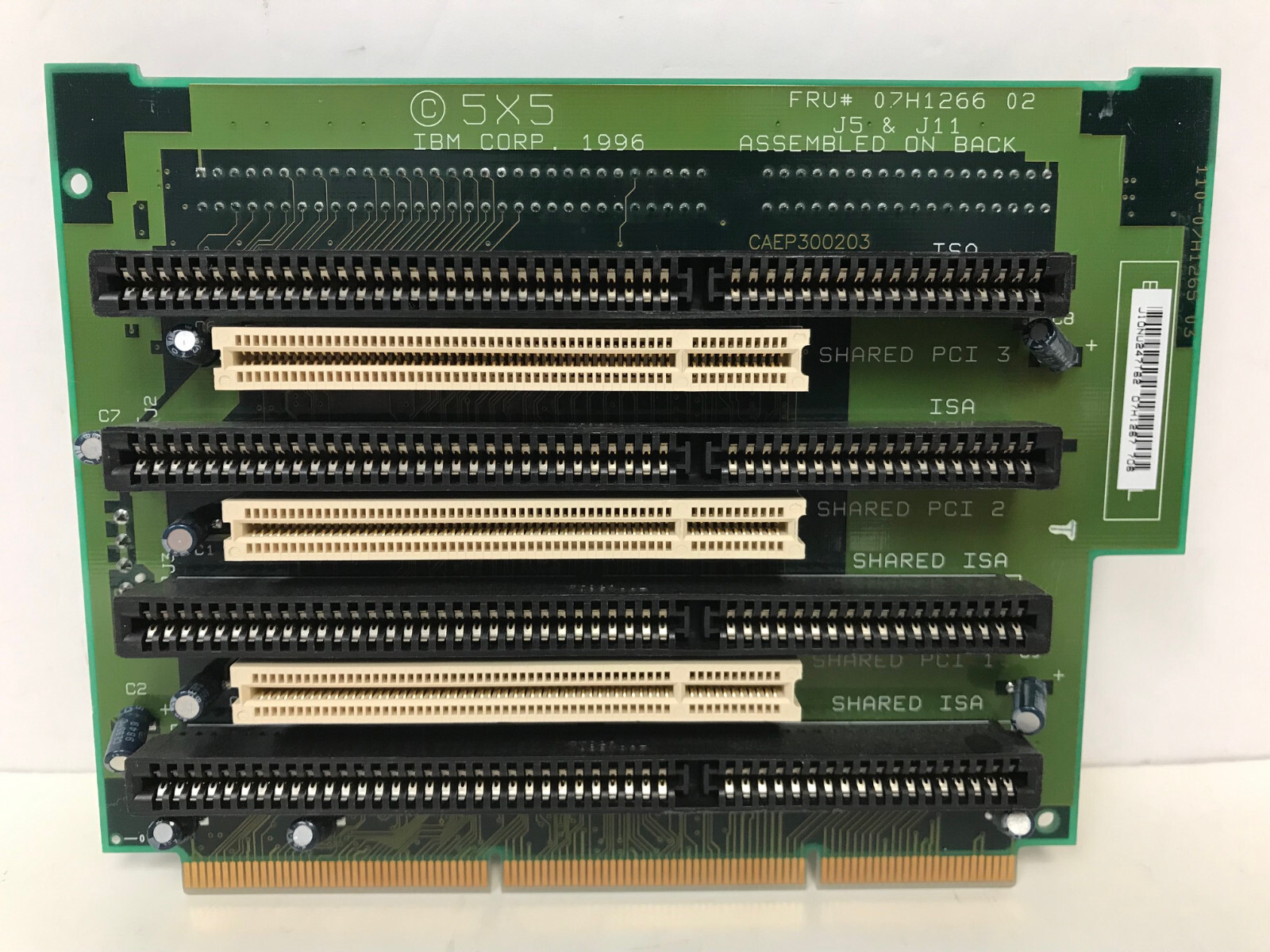 IBM 07H1266 5X5 RISER BOARD PC350 6587 07H1267