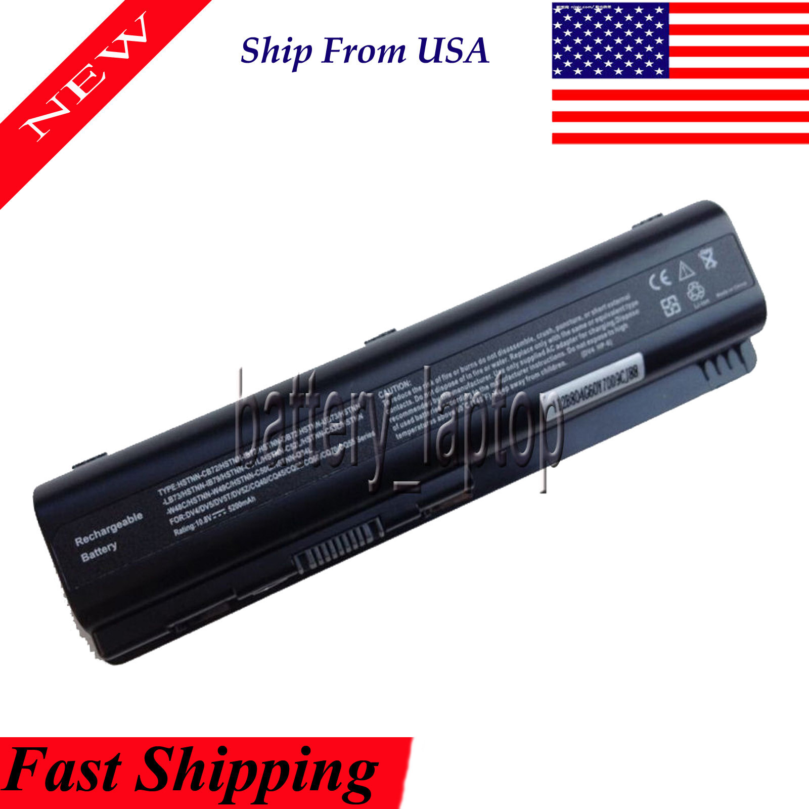 Battery Compatible with HP Pavilion dv6-1354us dv6-1355dx dv6-1360us dv6-1234nr