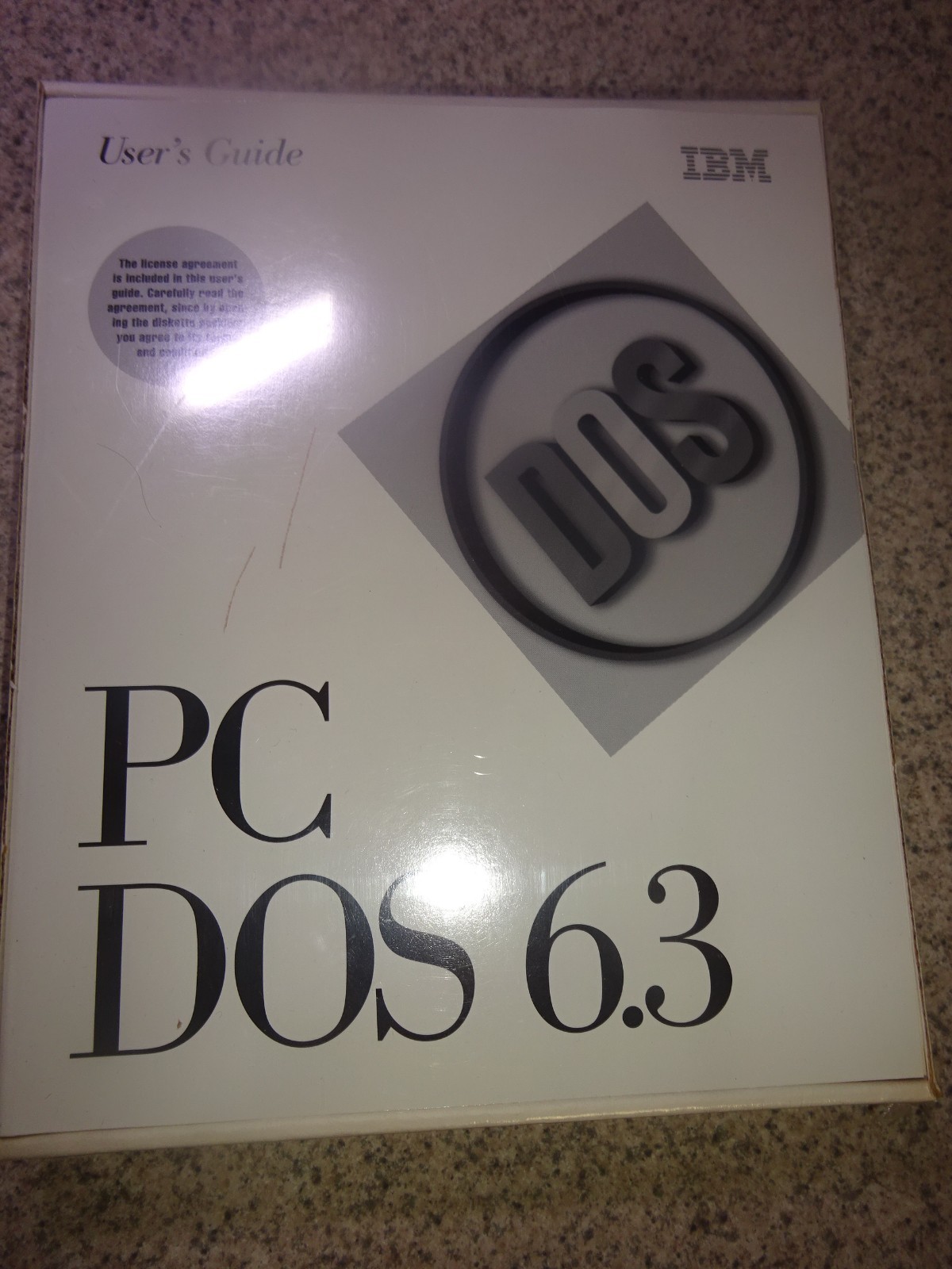 IBM PC DOS 6.3  Boxed Manuals & Disks - Sealed