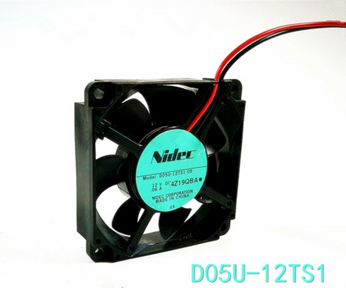 NIDEC D05U-12TS1 5013 50X50X13MM 12VDC 0.06AMP 2-PIN Quiet Cooling Fan