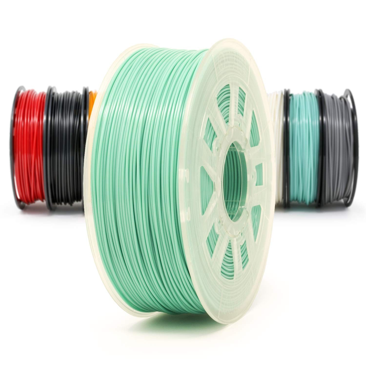 Gizmo Dorks Low Odor ABS 3D Printer Filament 3mm (2.85mm) 1kg, Teal