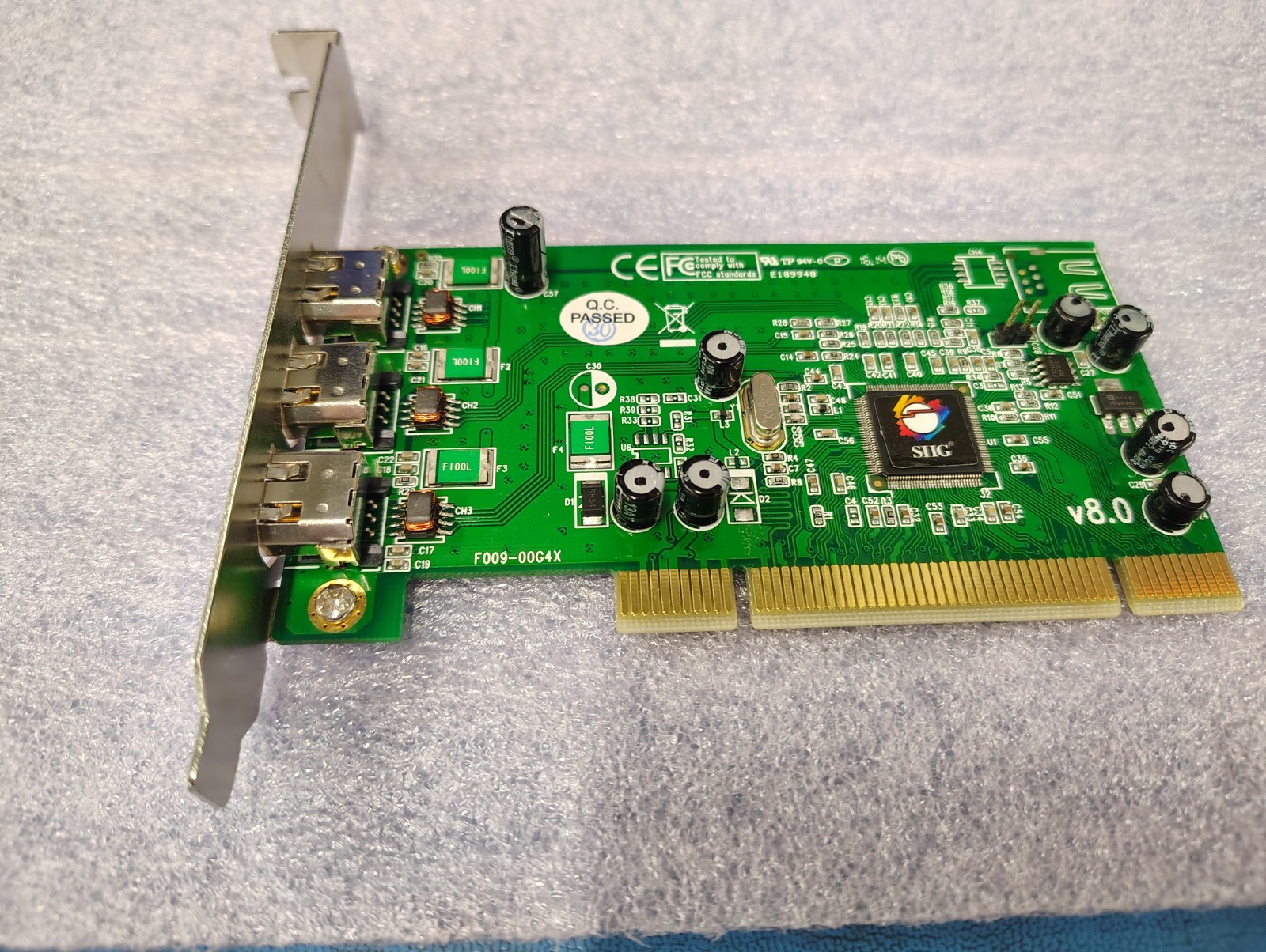 SIIG 3-Port FireWire IEEE 1394 PCI Adapter Card 