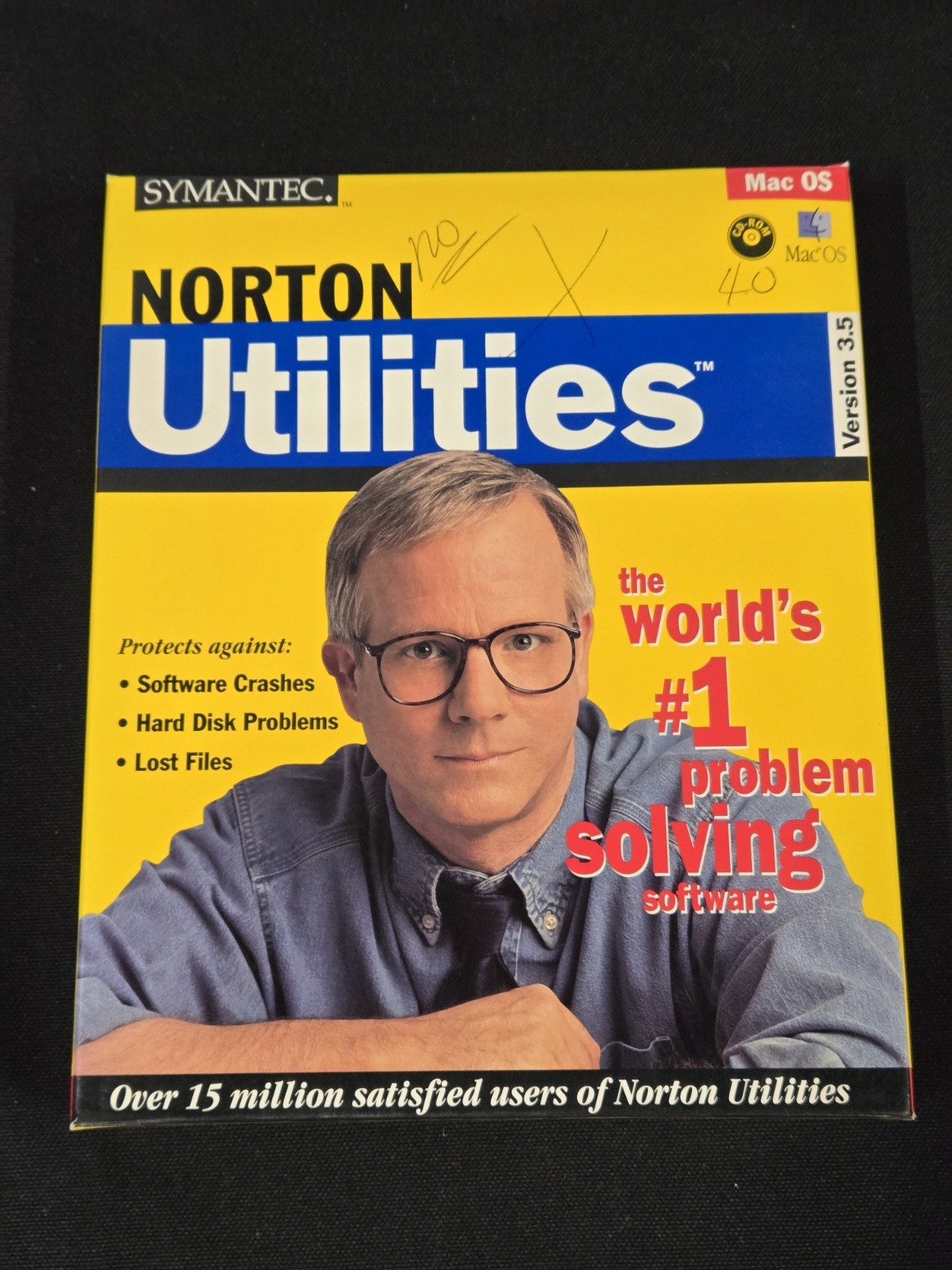 Symantec Norton Utilities 3.5 Macintosh Big Box CD Vintage 1997 Mac OS