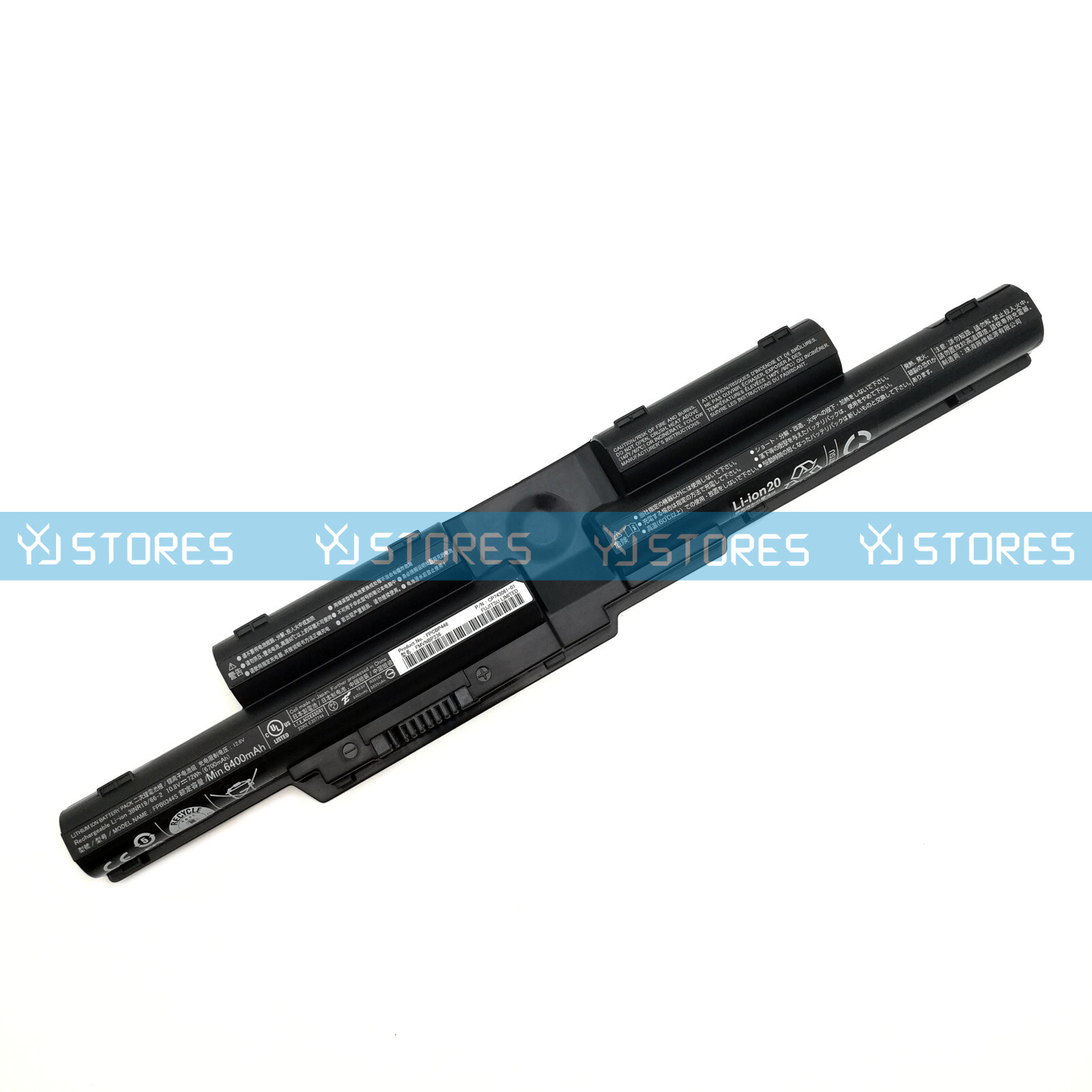 Genuine FMVNBP236 FPCBP446 FPB0318S 72Wh Battery for Fujitsu Lifebook T725 T726