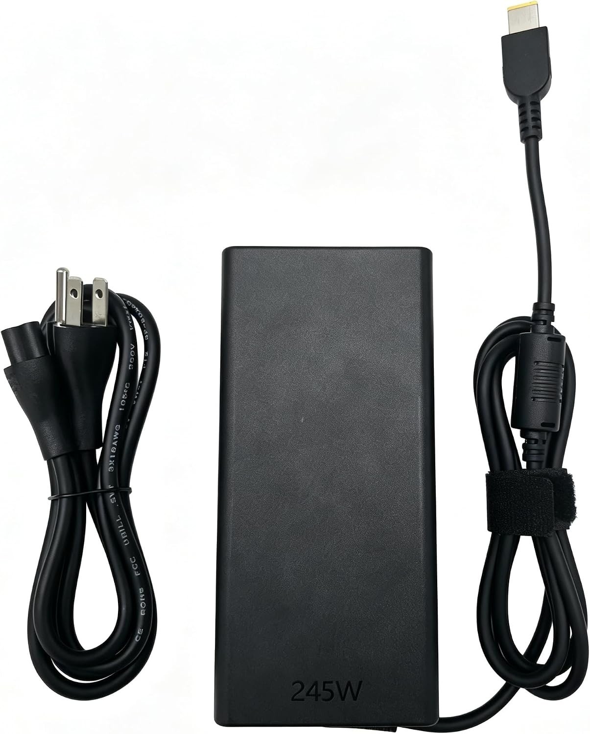 245W GaN Slim Tip Power Adapter Fit for Lenovo Legion, LOQ Charger T32-06