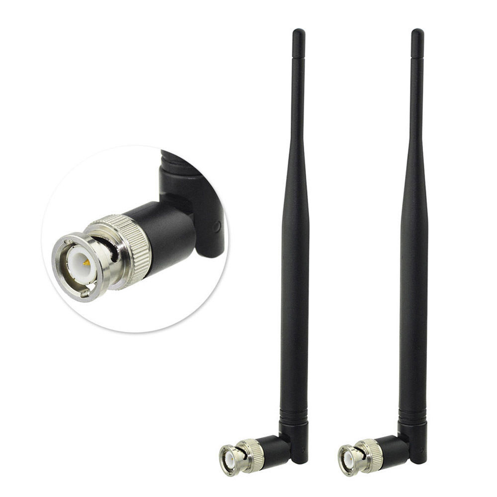 2-PCS 868MHz 915MHz RFID ZigBee 3dBi Omni BNC Male Antenna for Smart Home Remote