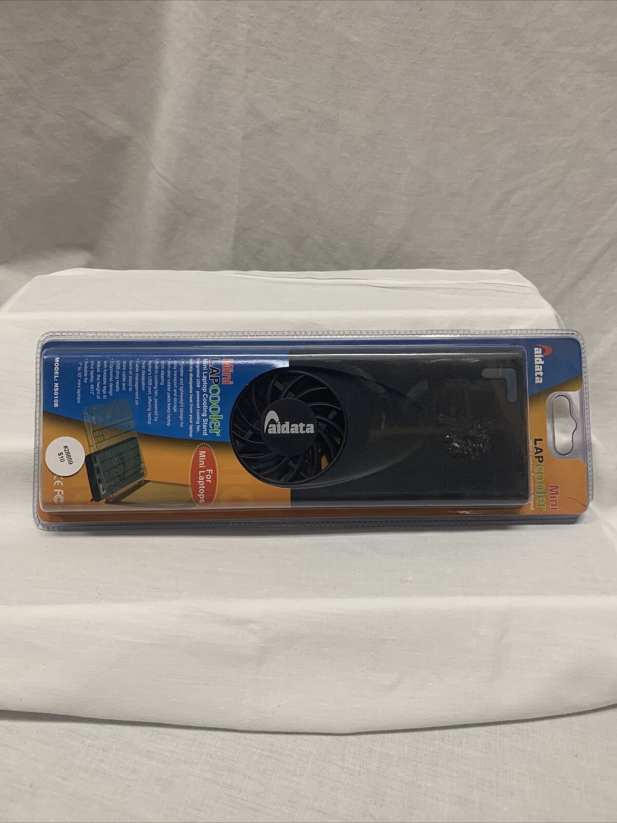 AIDATA NS010B Mini Lap cooler, Mini Laptop Cooling Stand Black