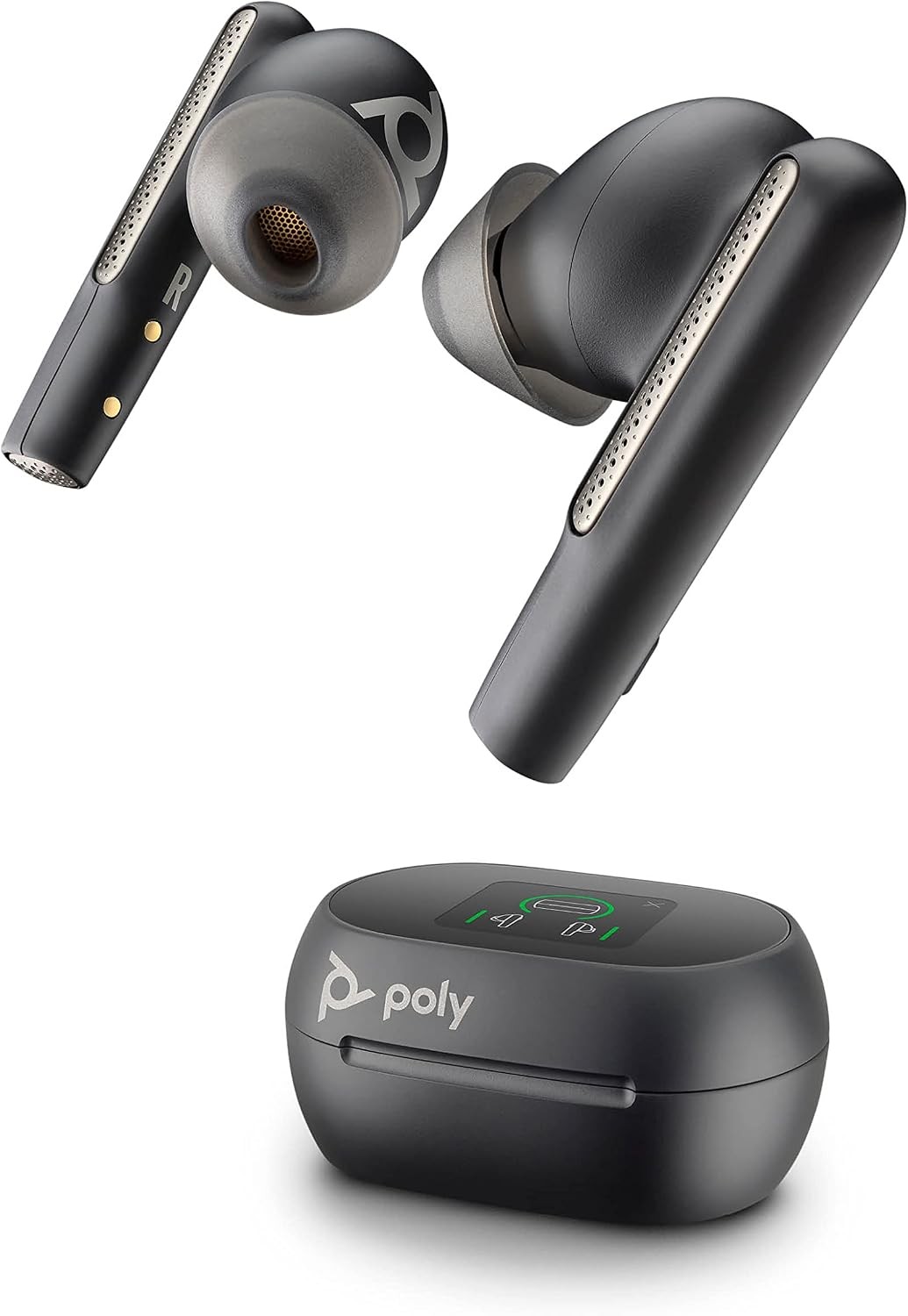 Poly Voyager Free 60+ USB-C Microsoft Teams Certified (Black)