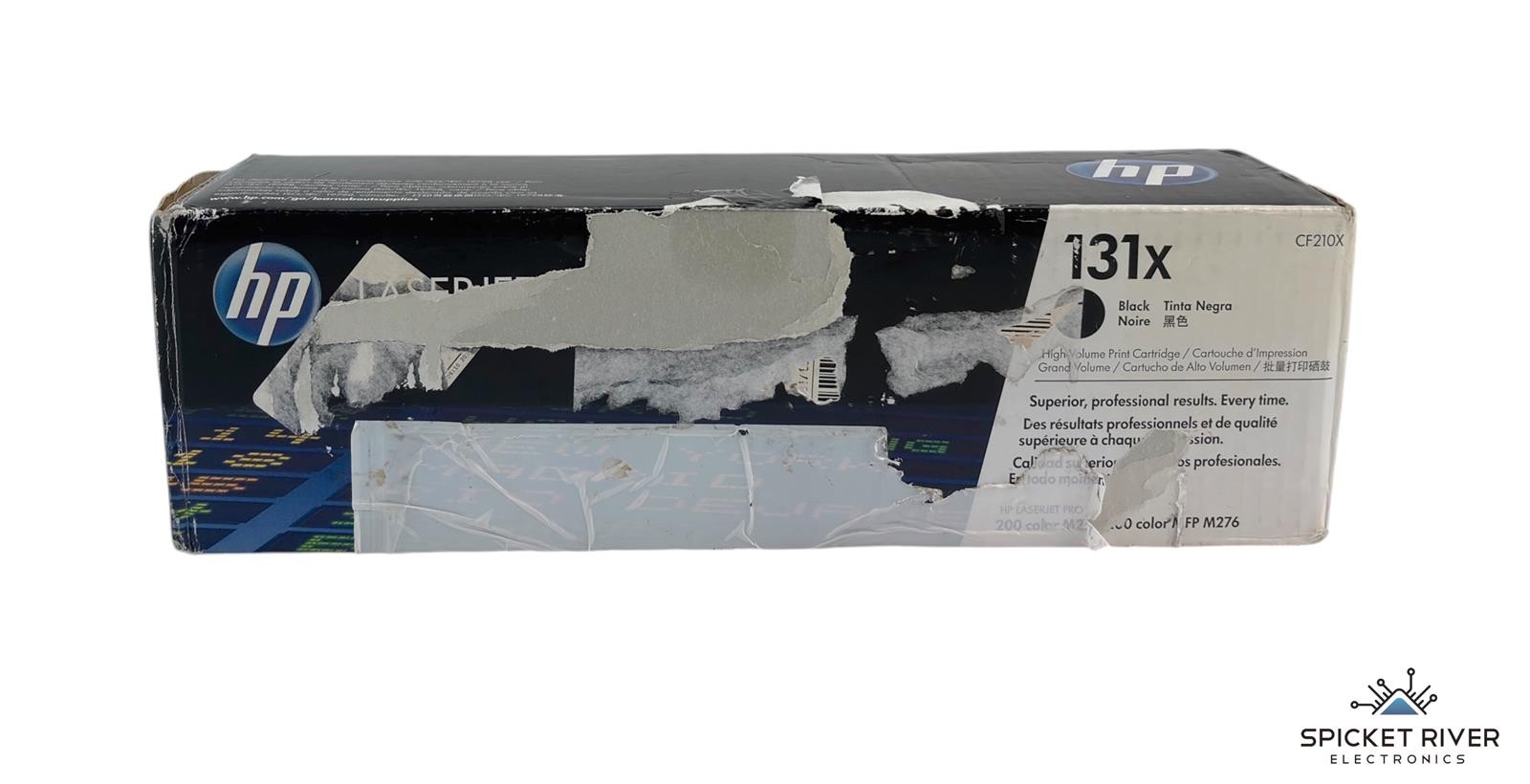 NEW-Open Box- HP 131X CF210X High-Yield Original LaserJet Toner Cartridge- Black