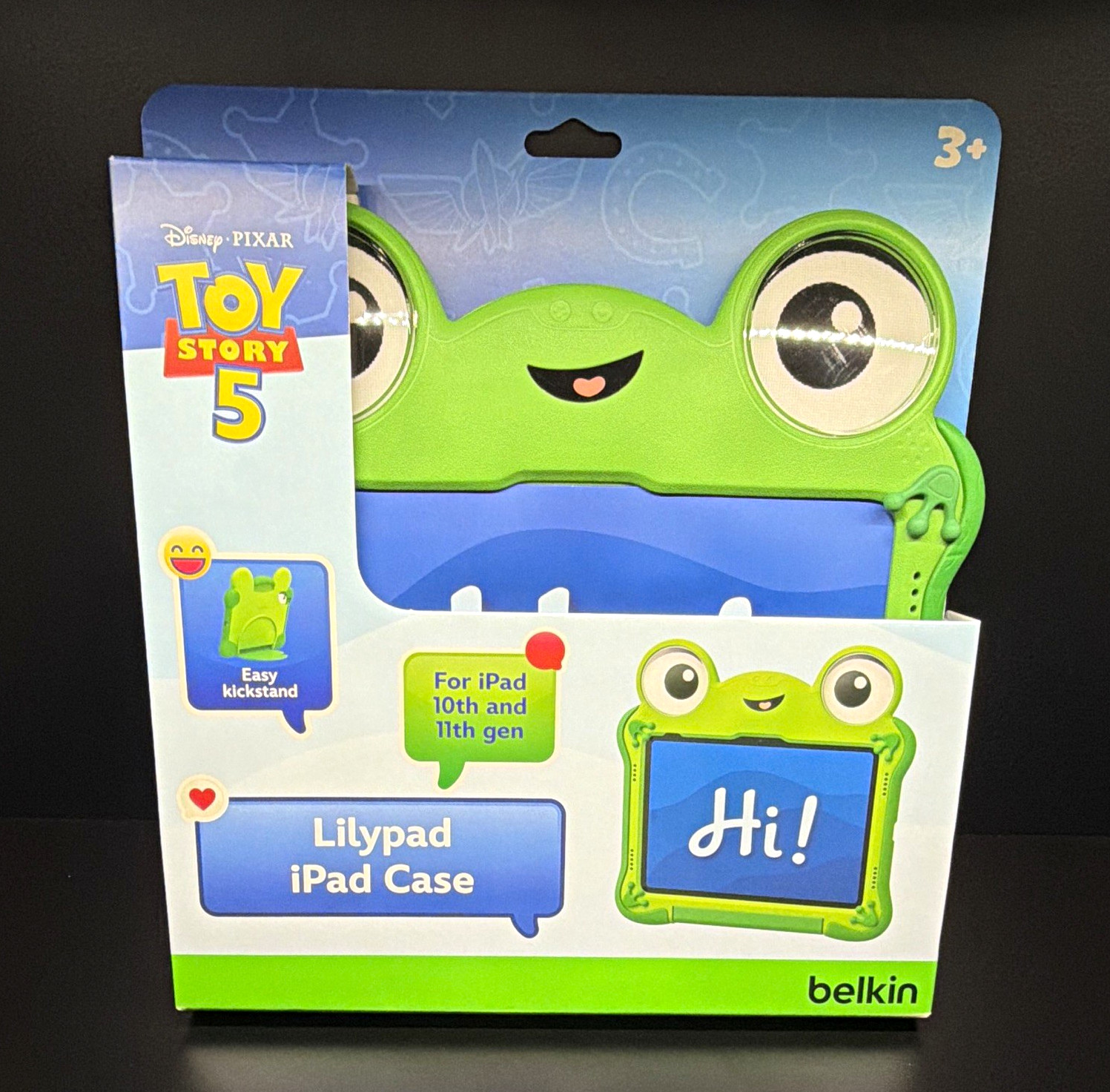 Belkin Lilypad Toy Story iPad Case Green w/ Handle Kickstand for iPad 10th/11th