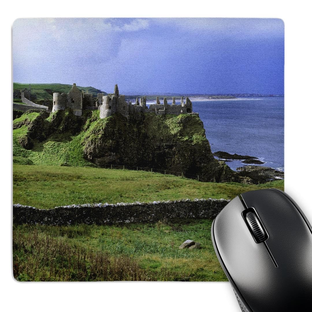 3dRose LLC 8 x 8 x 0.25 Dunluce Castle County Antrim Northern Ireland RIC