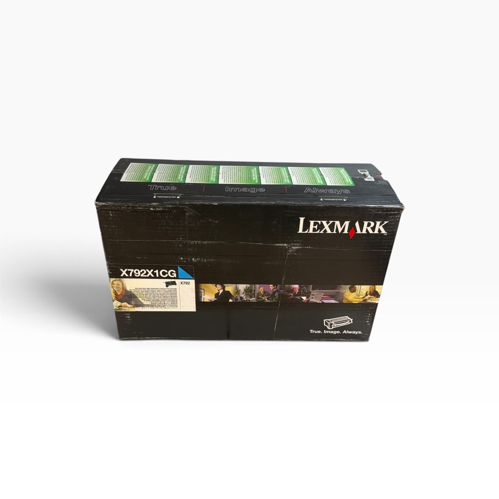 Lexmark X792X1CG Cyan Extra High Yield Toner Cartridge OEM New