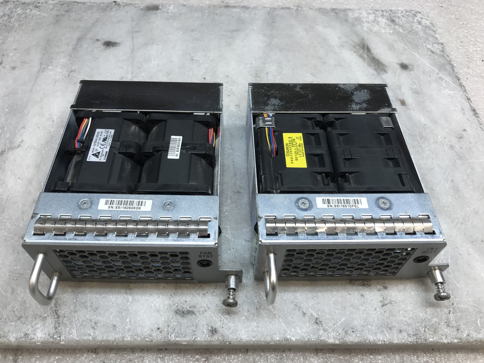 Lot of 2 Cisco Nexus 5548 Cooling Fans 800-34511-02 B0 N5548P-Fan V01