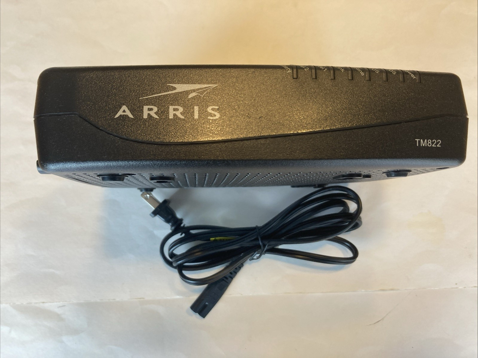 ARRIS TM822G P/N TM02DHD822 Telephony Modem - Black