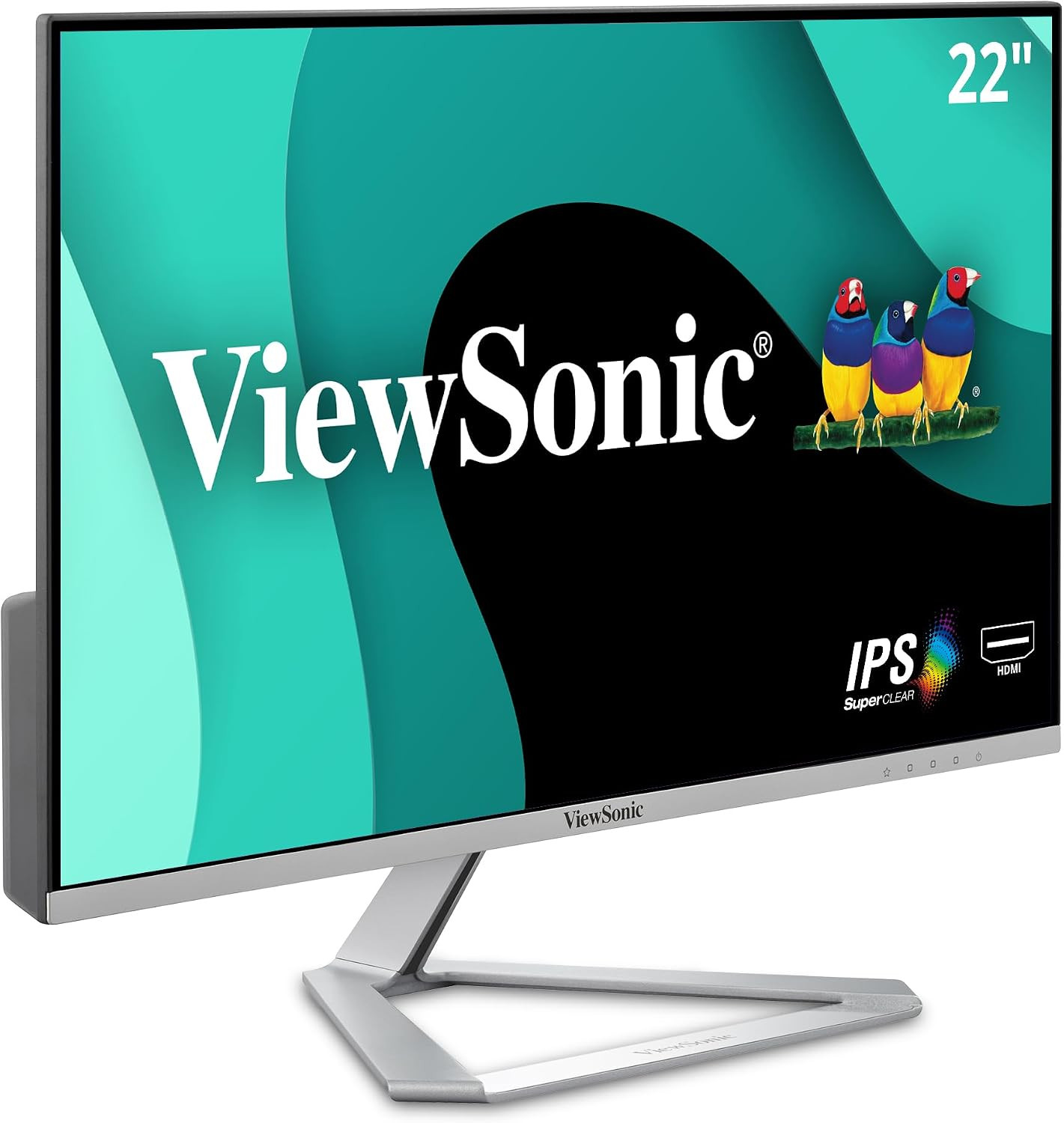 VX2276-SMHD 22 Inch 1080P Monitor, IPS Display with Ultra-Thin Bezels and Eye Ca