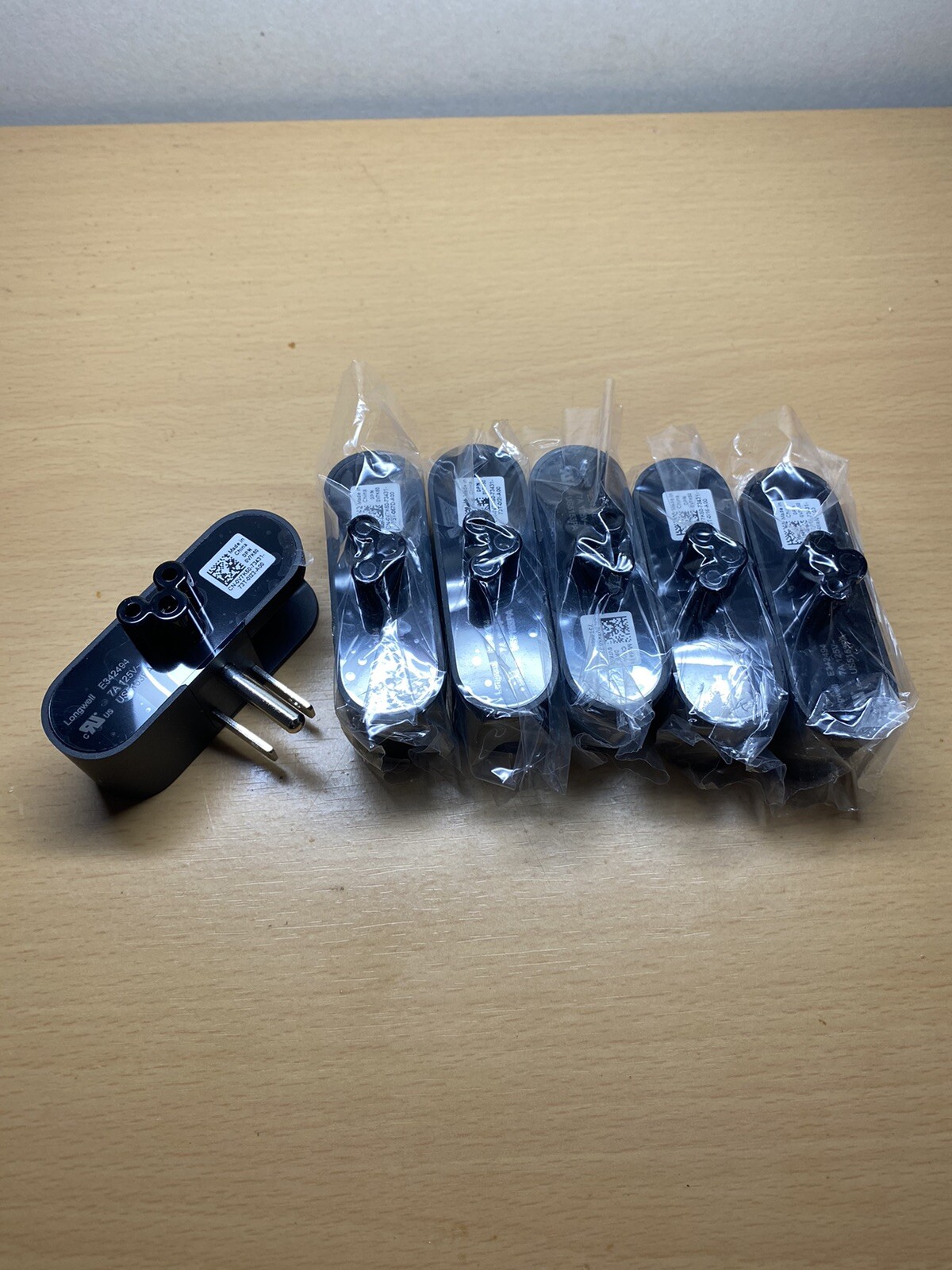 Dell Longwell 7A 125V OEM Slim 3-Prong AC Adapter V7K50 0V7K50 E342494 Lot Of 6