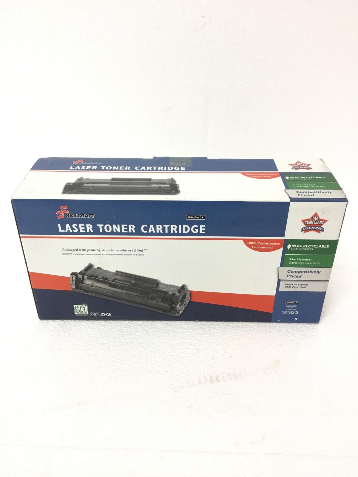 New Ability One Skilcraft Nsn #7510-01-683-3487 Toner Replaces Q2612a Freeship