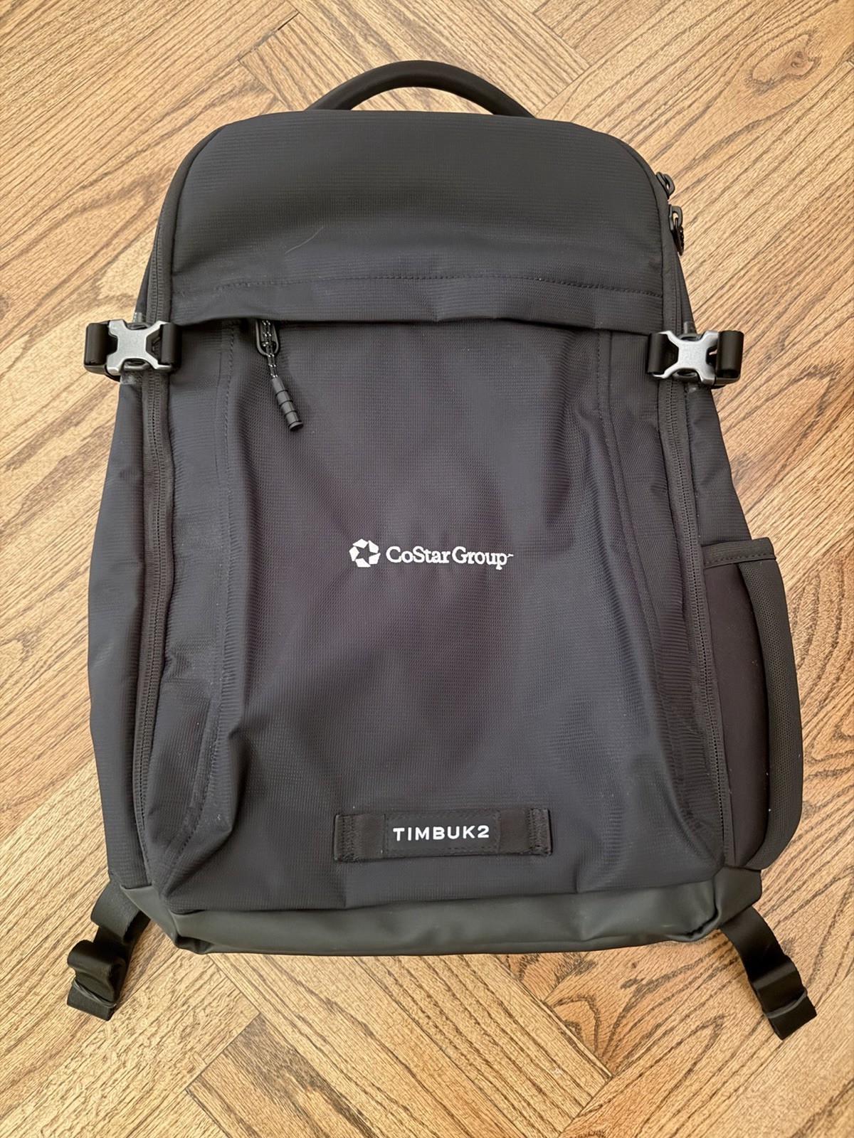 NEW TIMBUK2 Division Laptop Backpack Deluxe BLACK promo logo