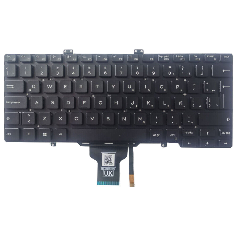 Latin Spanish Keyboard FOR Dell Latitude 5400 5401 5410 5411 7400 7410 Backlit