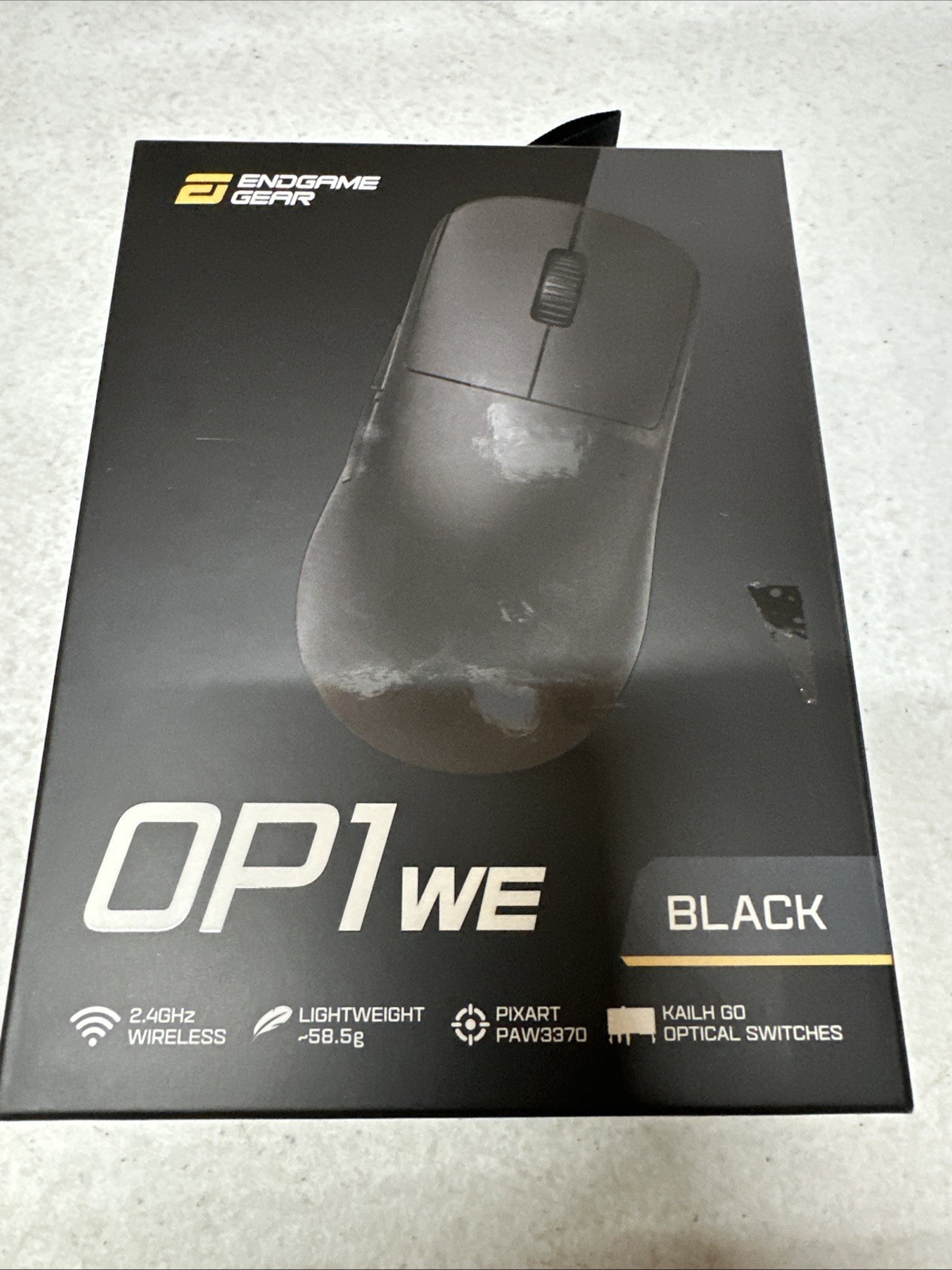 ENDGAME GEAR OP1we Wireless Gaming Mouse - Brand New Sealed Fast