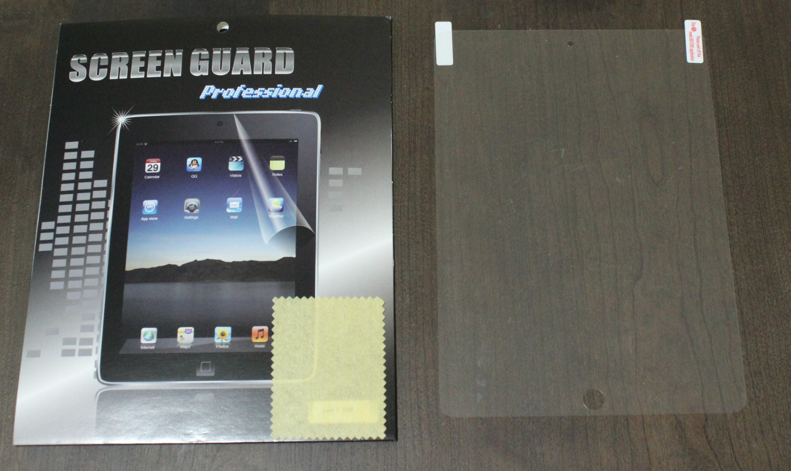 IPA01 1x2x3x Apple iPad Air 1 2 Front Clear Screen Protector Anti-Scratch Cover