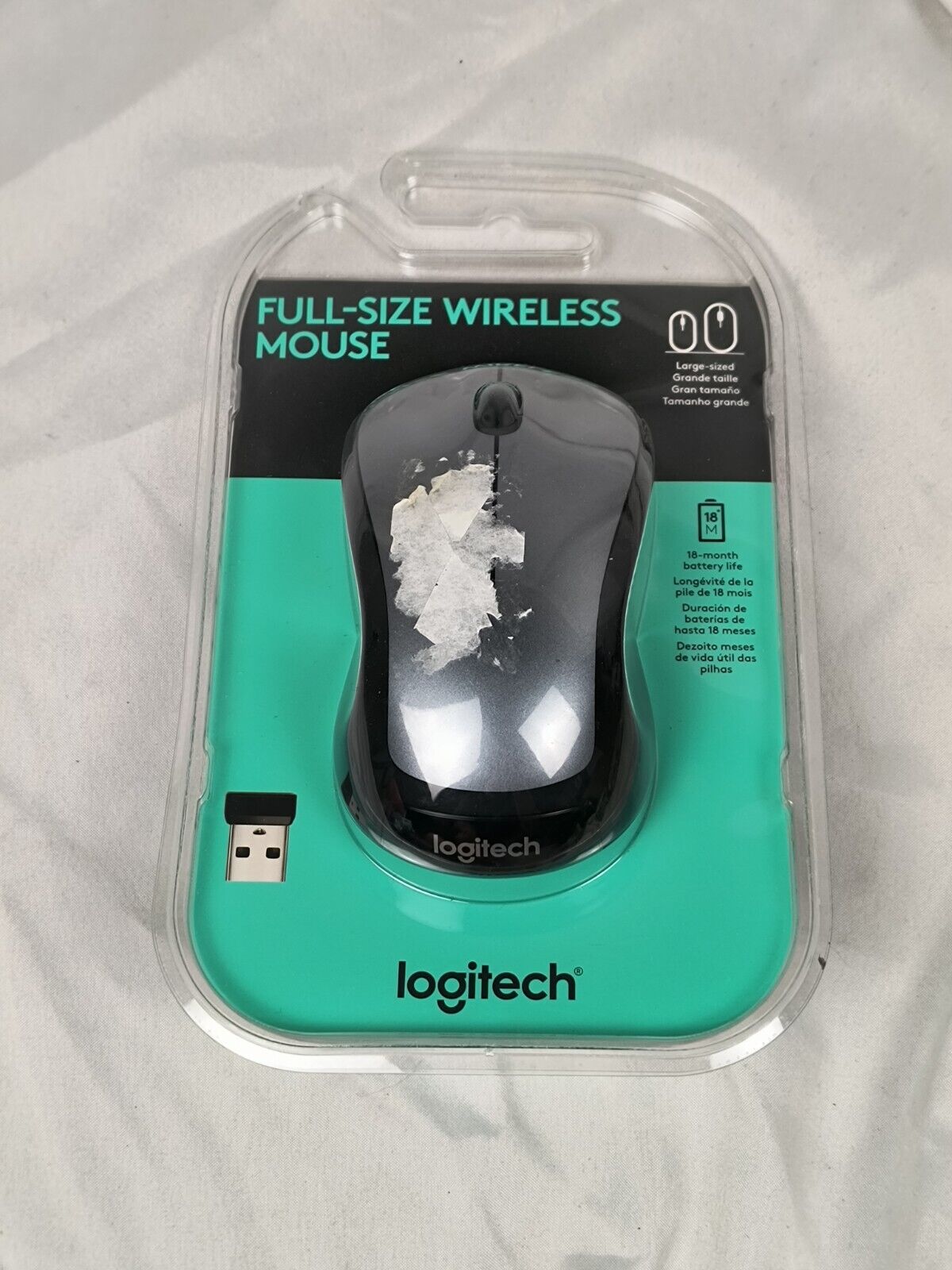 Logitech M310 (910001675) Wireless Mouse - Silver