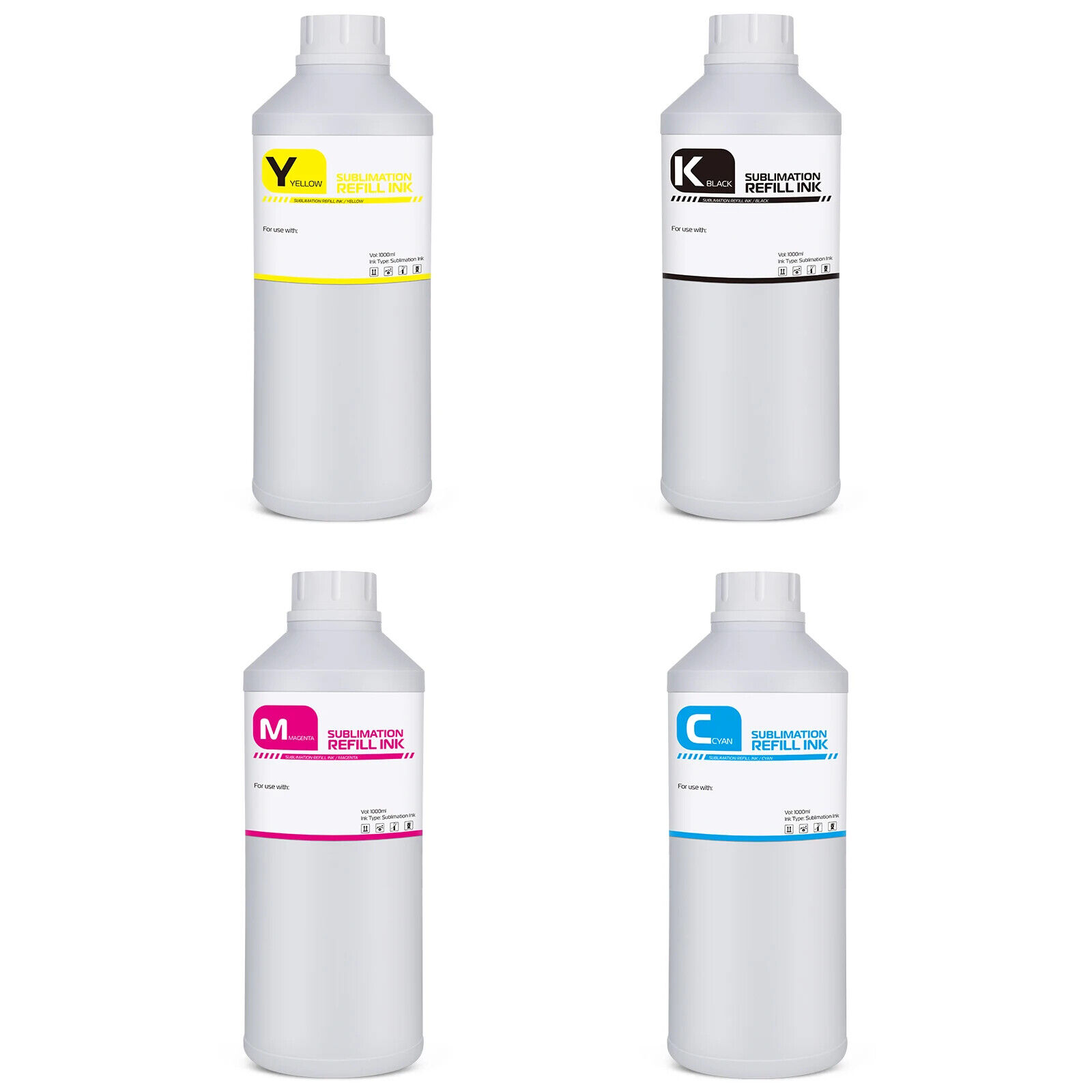 4x 1000ml eco solvent ink for ROLAND digital printers
