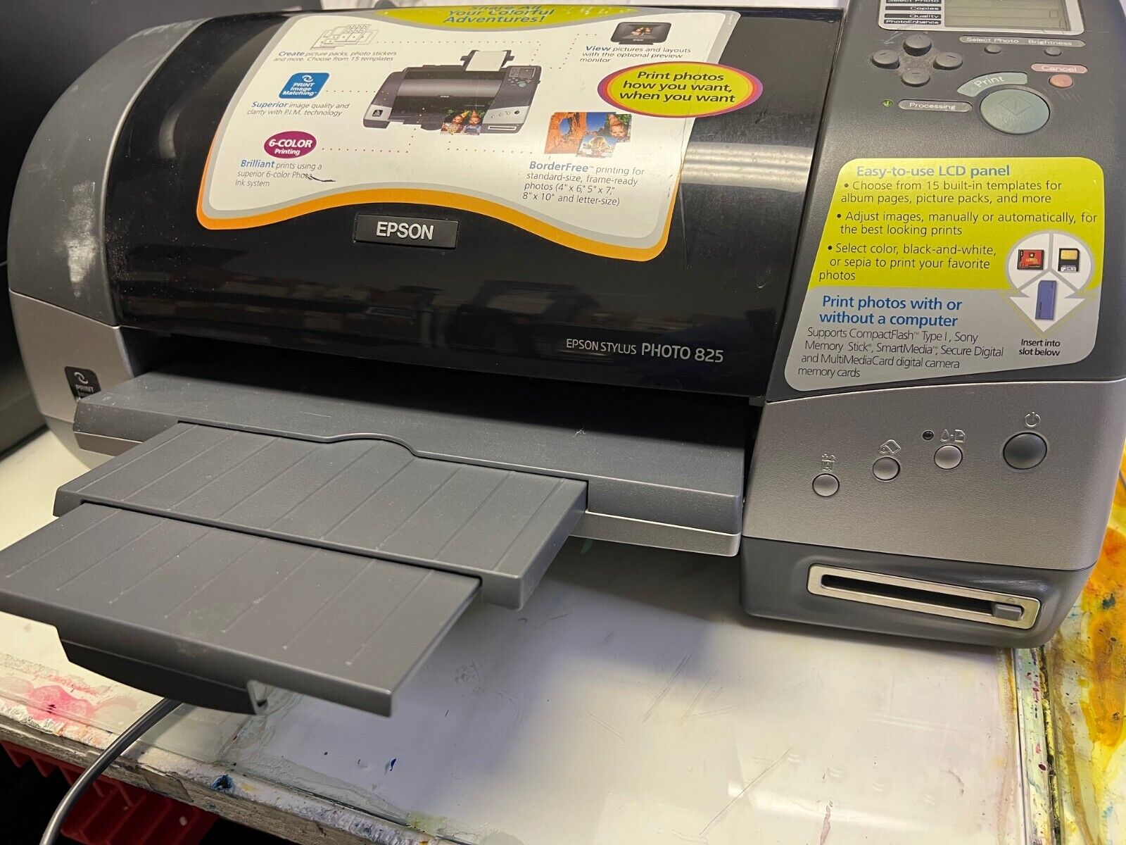 Epson Stylus Photo 825 Ink Jet Printer - AS IS