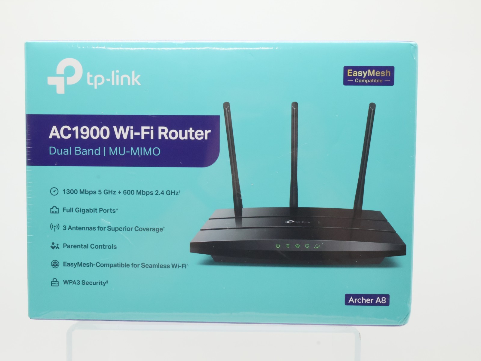 TP-Link AC1900 Smart WiFi Router (Archer A8) -High Speed MU-MIMO Wireless Router