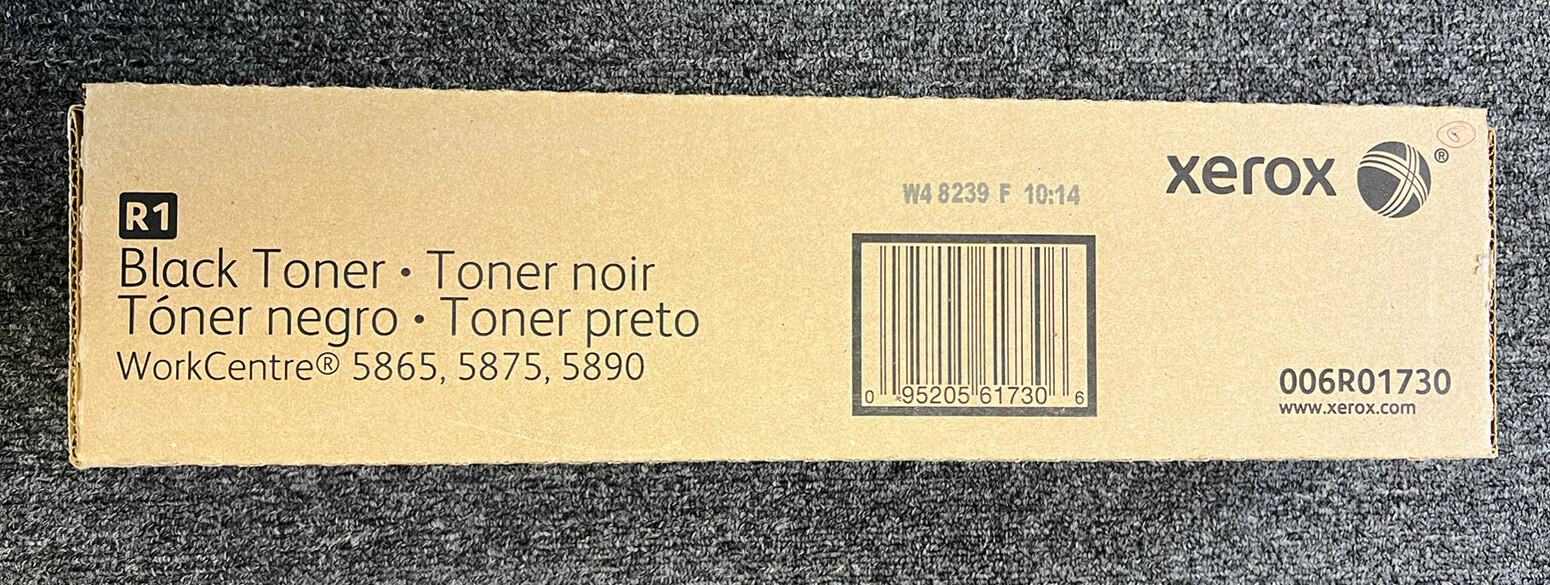 Xerox 006R01730 Toner Cartridge Black Genuine 5865 5865i 5875 5875i 5890 5890i